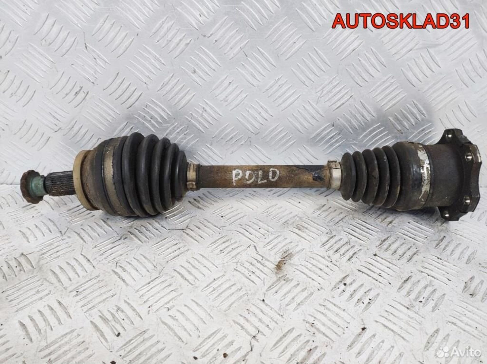 Полуось передняя левая VW Polo 9N Дизель, 3700 рублей, Дубовое