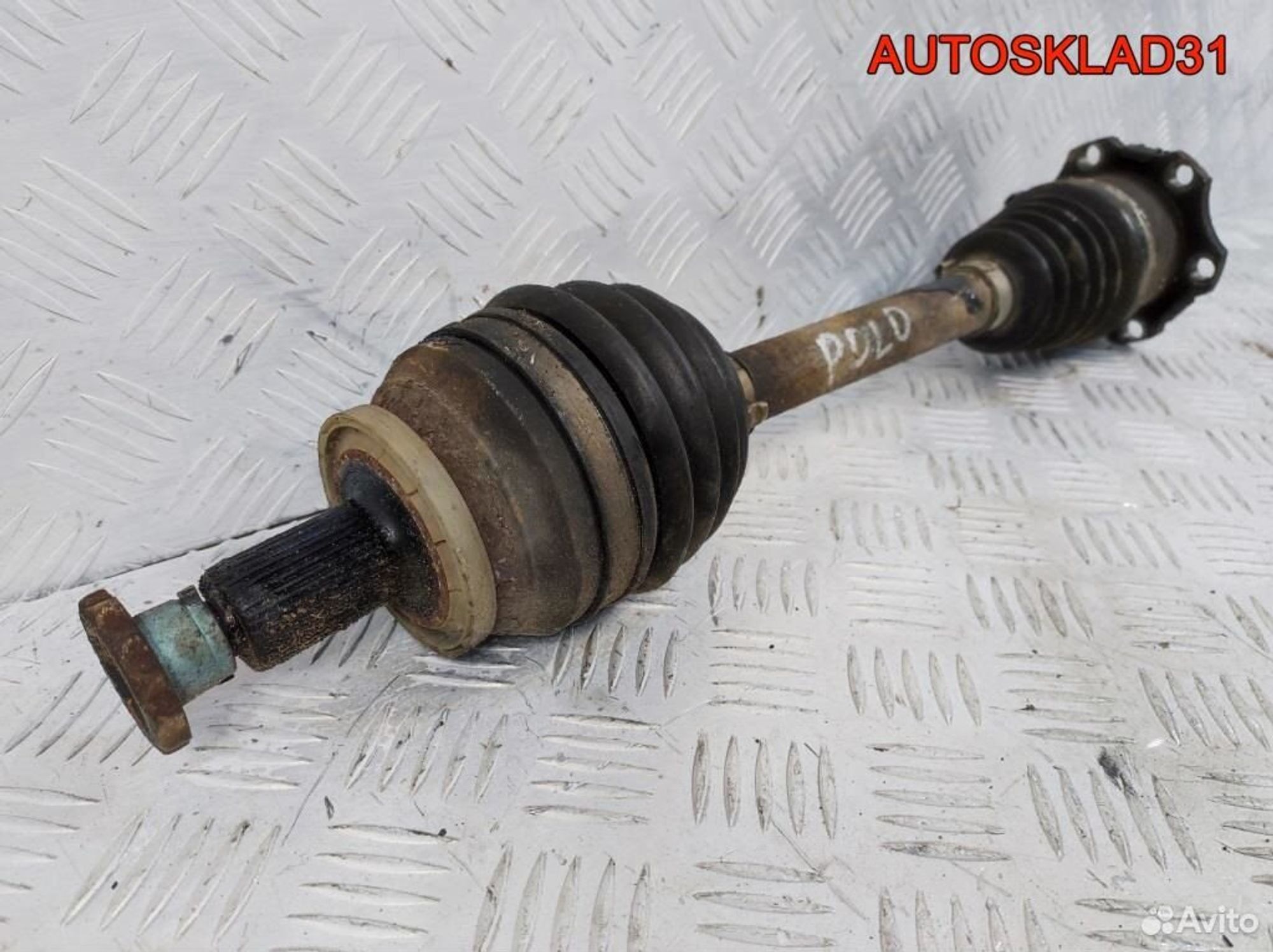 Полуось передняя левая VW Polo 9N Дизель, 3700 рублей, Дубовое