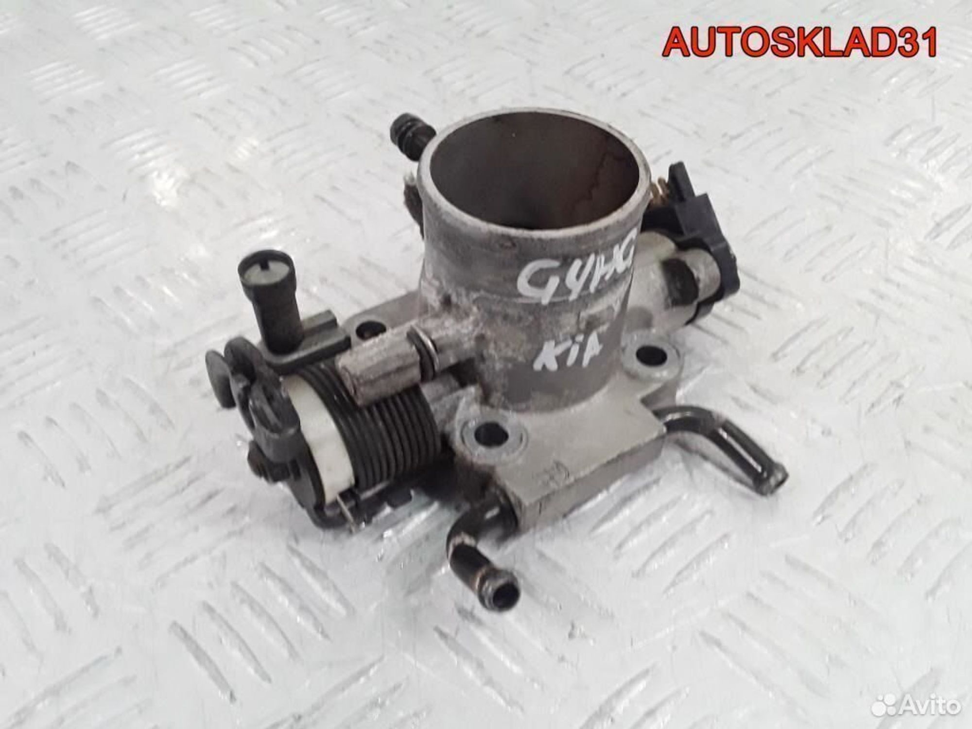 Заслонка дроссельная Kia Picanto G4HG 3510002910, 2300 рублей, Дубовое