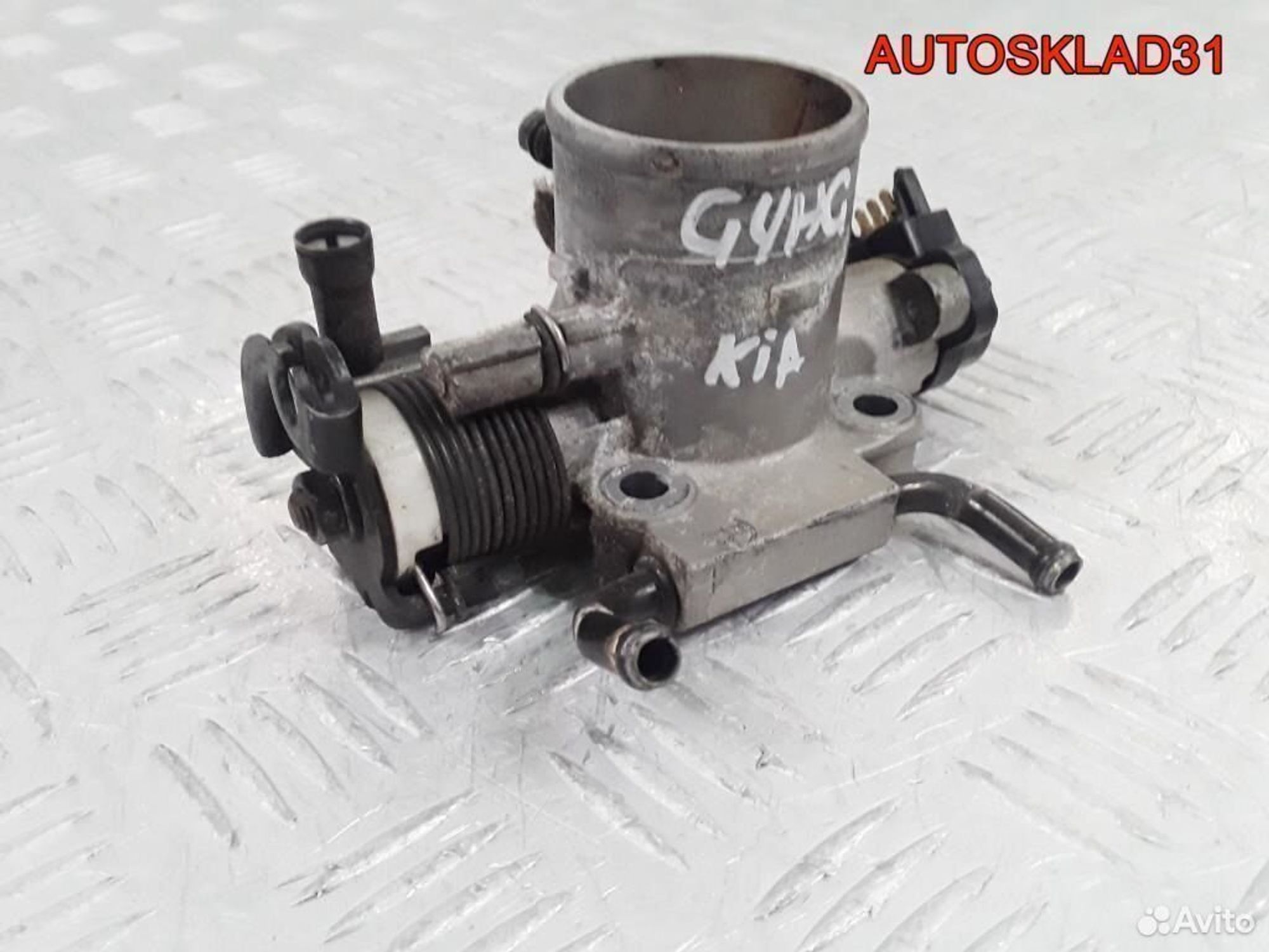 Заслонка дроссельная Kia Picanto G4HG 3510002910, 2300 рублей, Дубовое