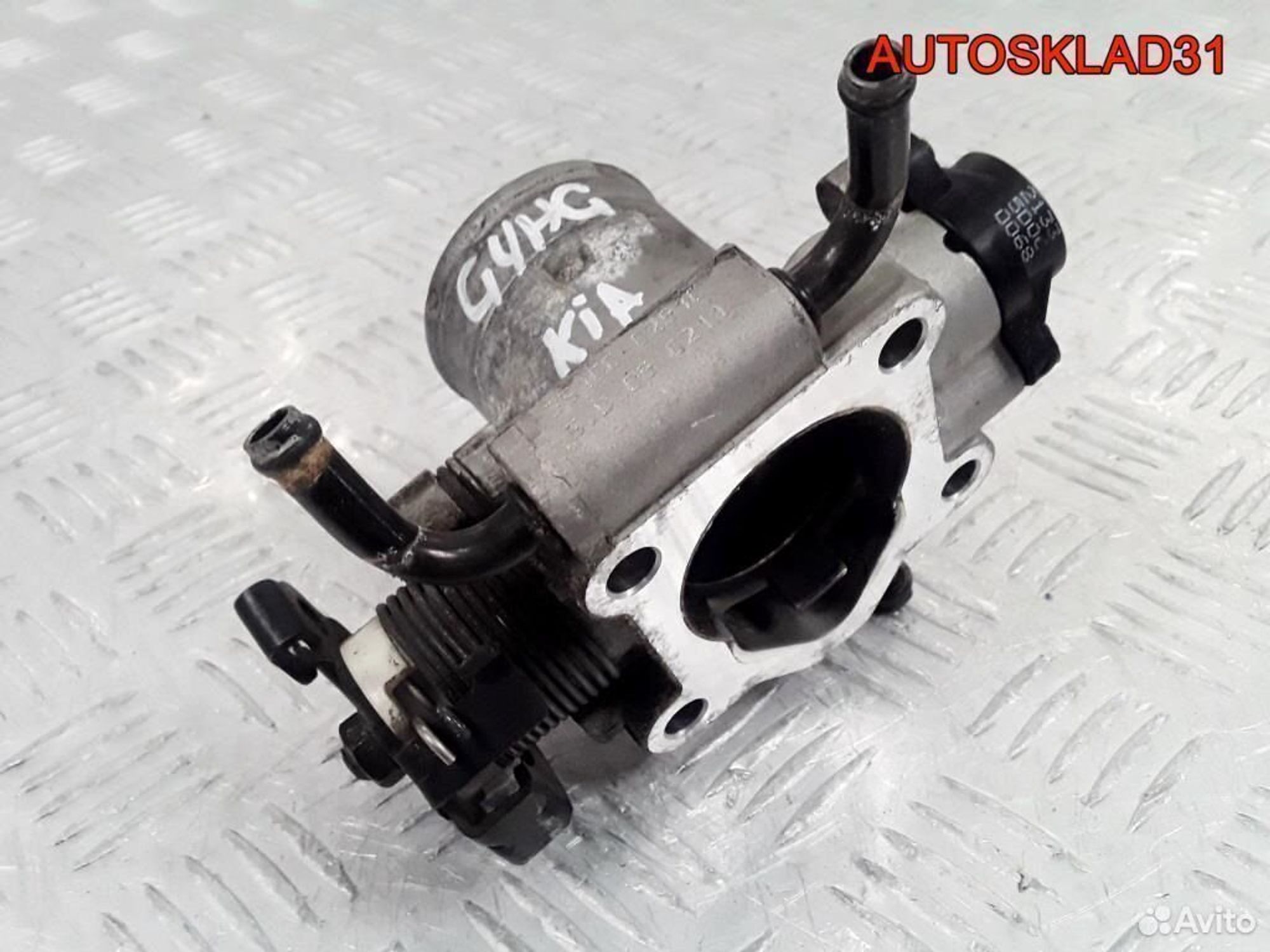 Заслонка дроссельная Kia Picanto G4HG 3510002910, 2300 рублей, Дубовое