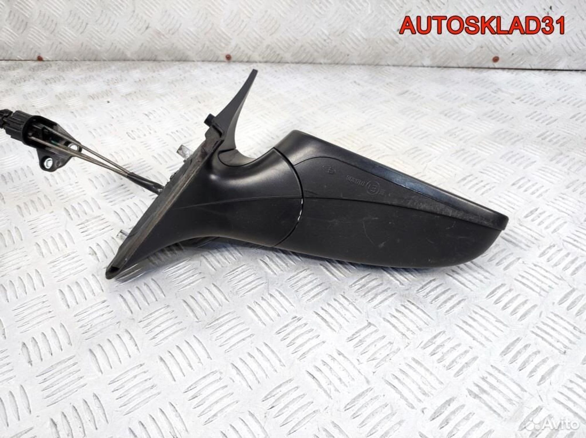 Зеркало правое механическое Opel Astra H 13142393, 1700 рублей, Дубовое