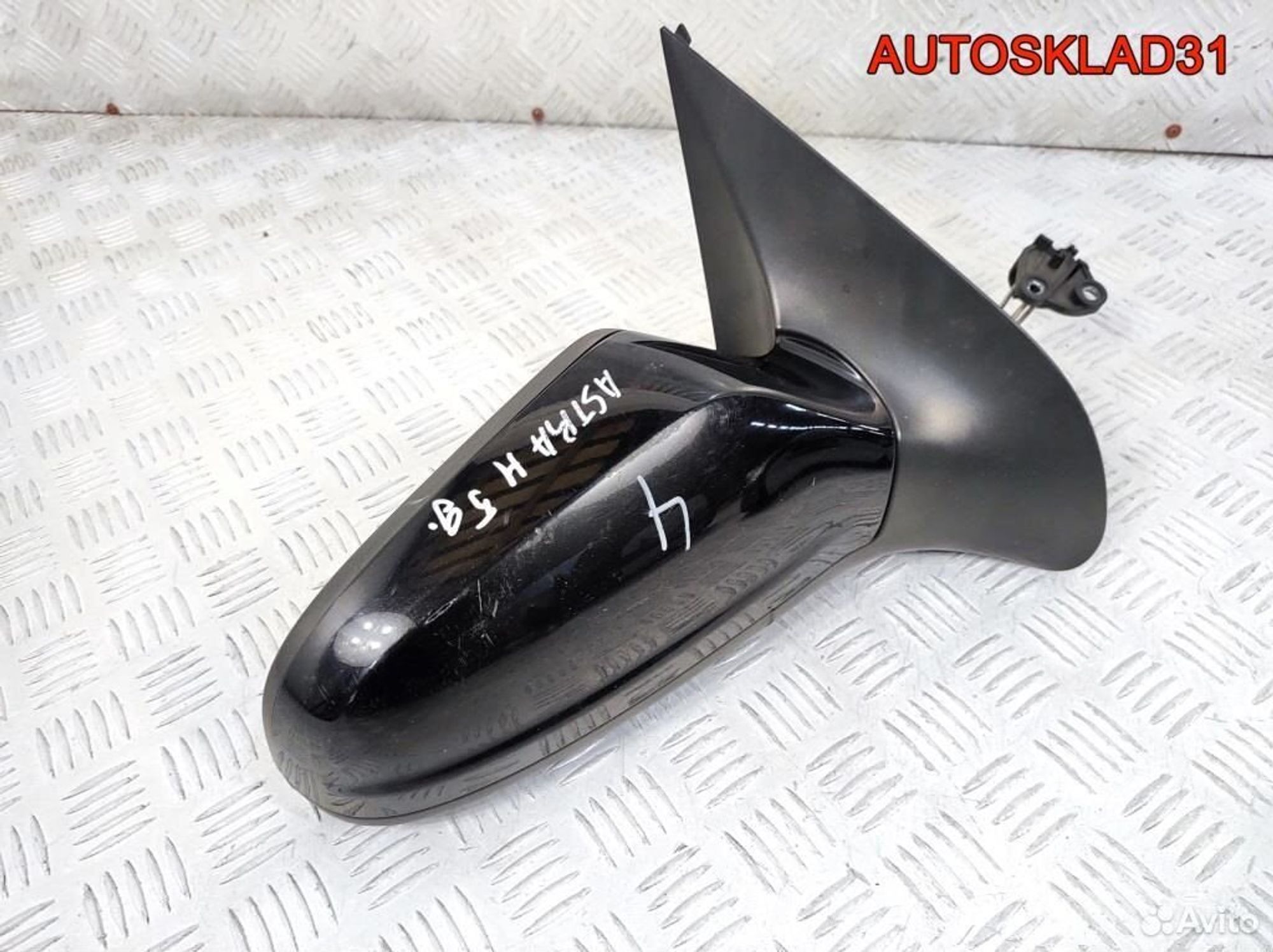 Зеркало правое механическое Opel Astra H 13142393, 1700 рублей, Дубовое