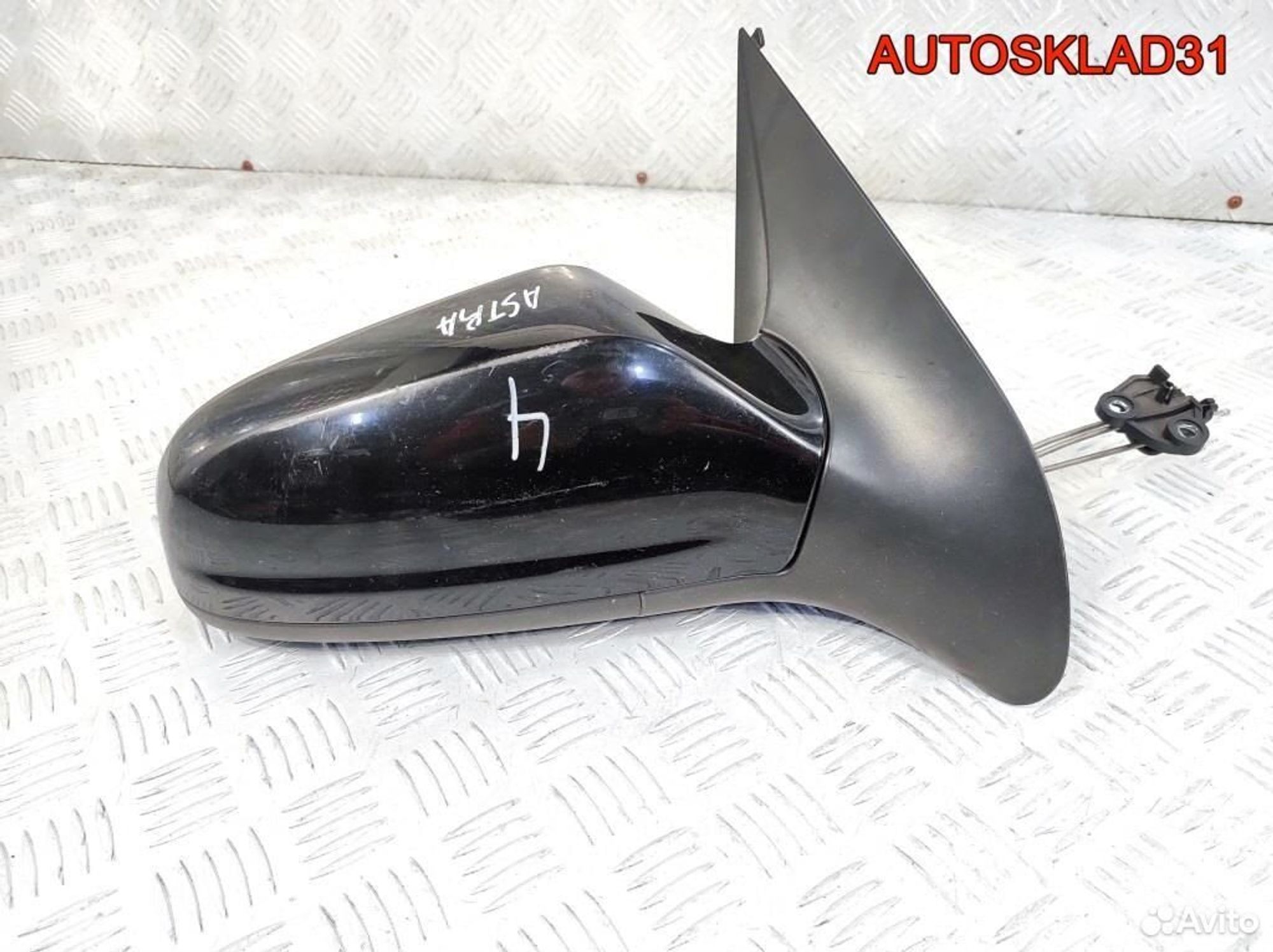 Зеркало правое механическое Opel Astra H 13142393, 1700 рублей, Дубовое