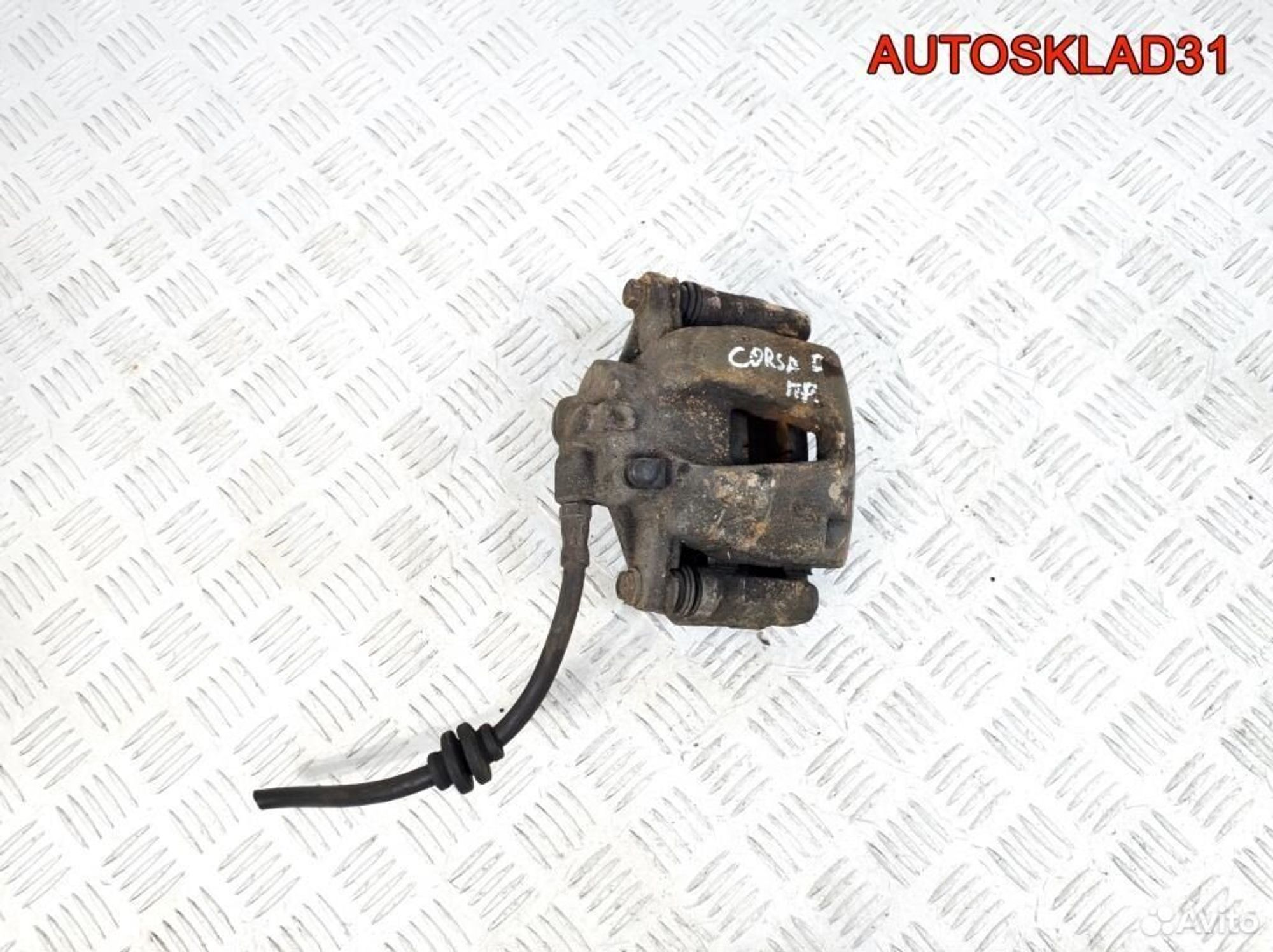 Суппорт тормозной передний правый Opel Corsa D, 2100 рублей, Дубовое