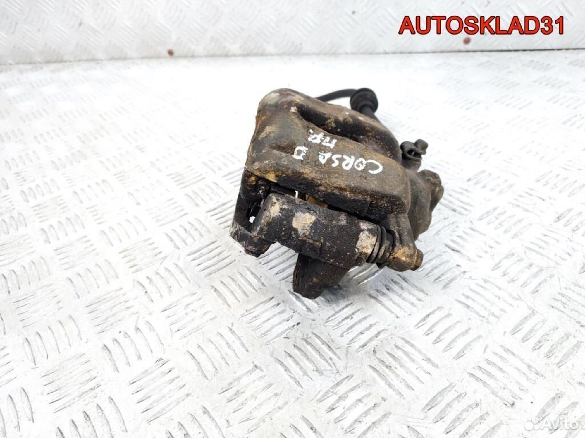 Суппорт тормозной передний правый Opel Corsa D, 2100 рублей, Дубовое