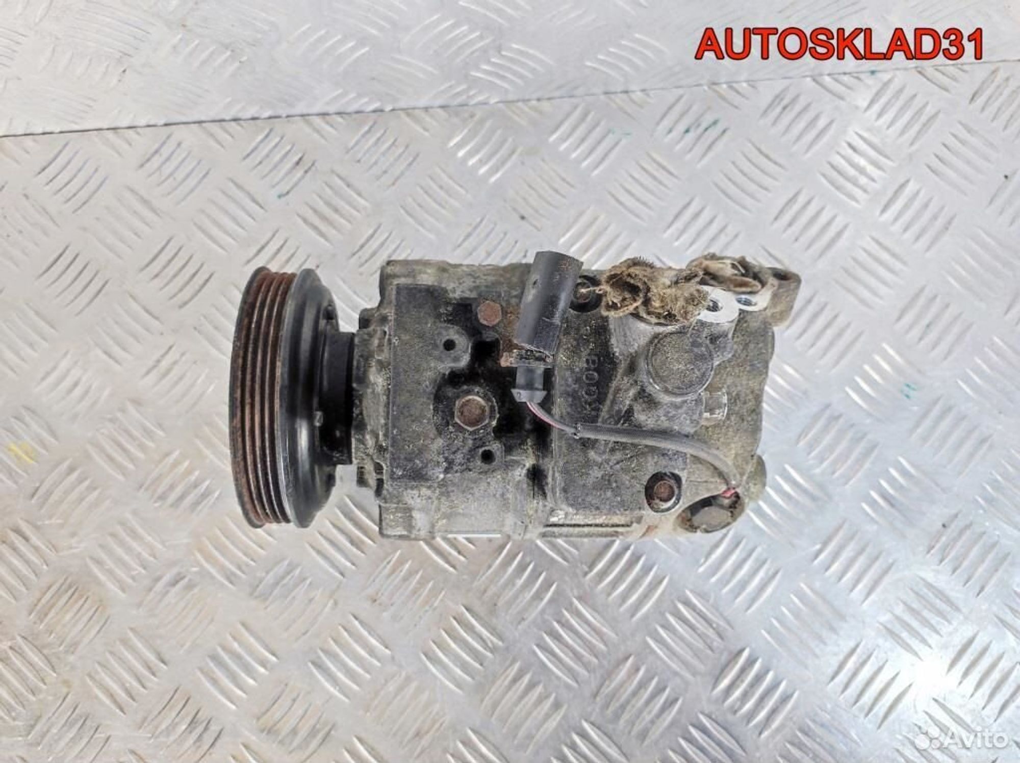 Компрессор кондиционера Audi A4 B6 8E0260805AB, 9000 рублей, Дубовое