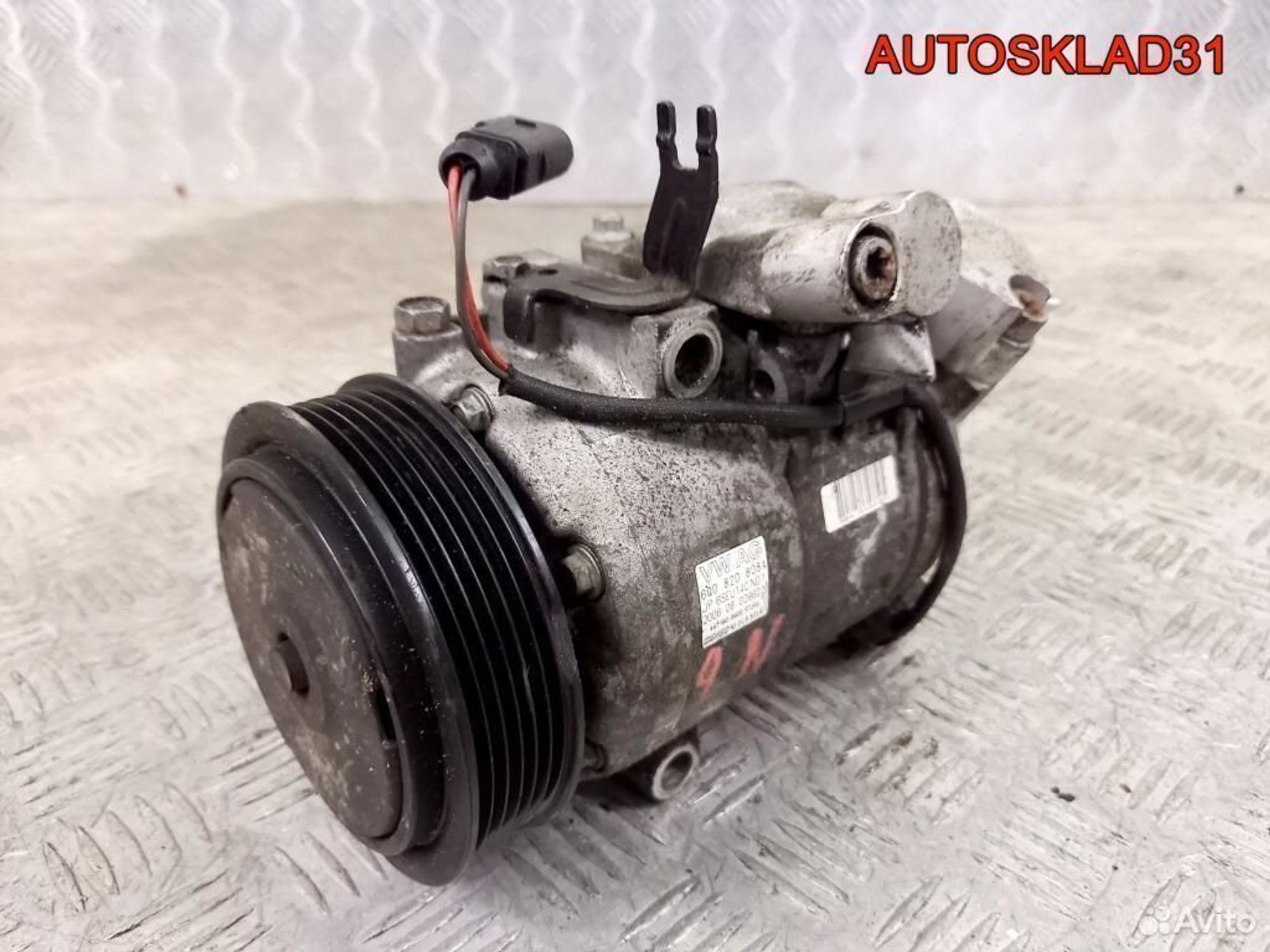 Компрессор кондиционера VW Polo 6Q0820808A, 4100 рублей, Дубовое