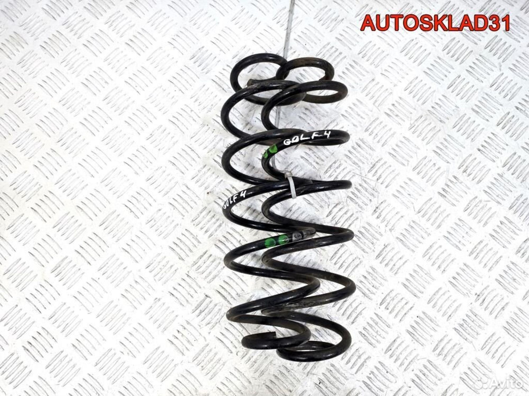 Пружина задняя Volkswagen Golf 4 1J0511115AJ, 1800 рублей, Дубовое
