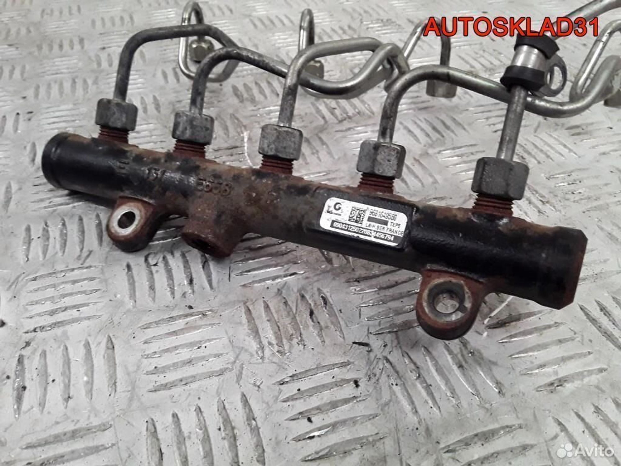 Рейка топливная Ford Mondeo 4 2,0 tdci 9681649580, 2100 рублей, Дубовое