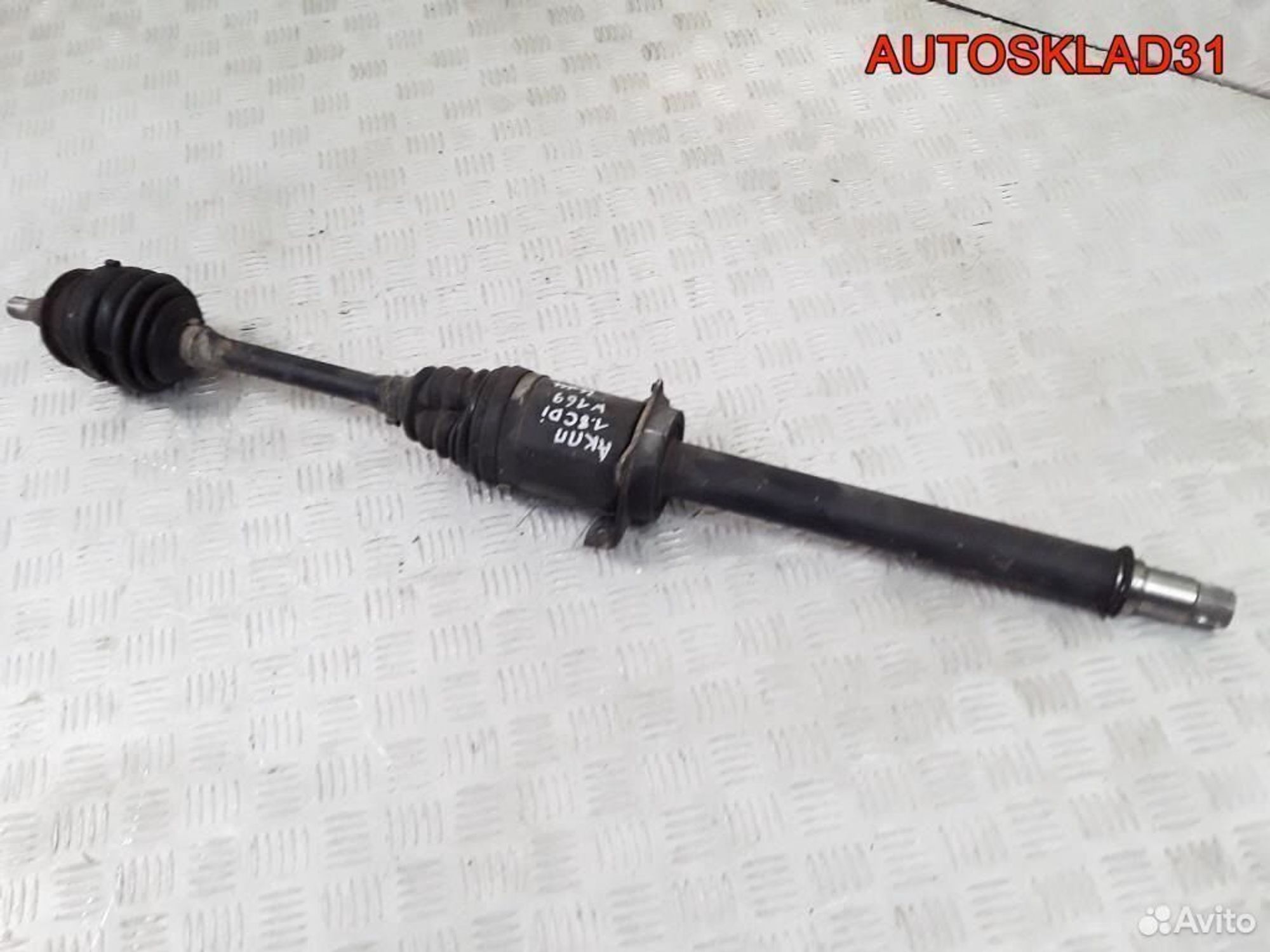 Полуось передняя правая Mercedes W169 1,8 CDI АКПП, 15300 рублей, Дубовое