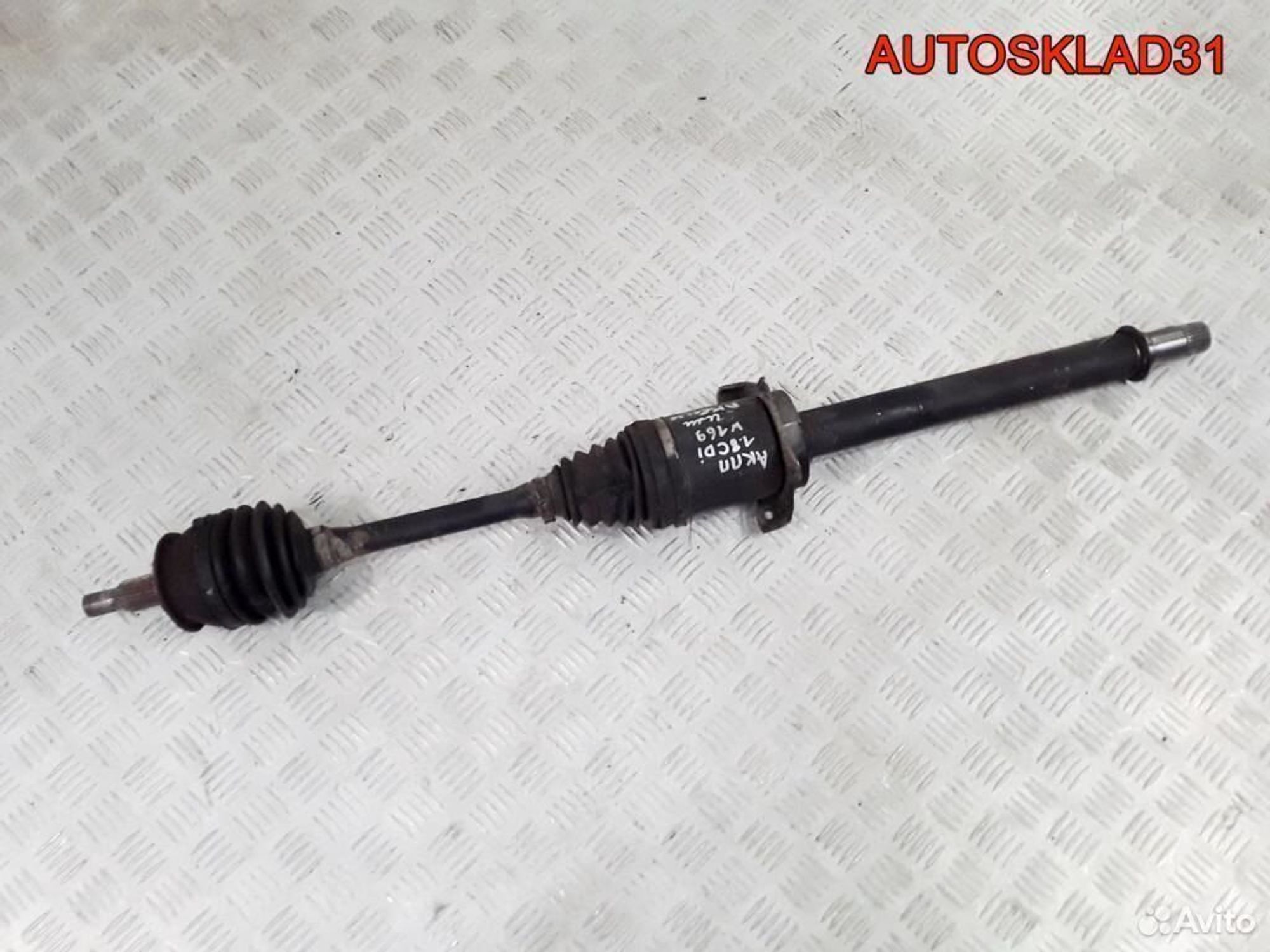 Полуось передняя правая Mercedes W169 1,8 CDI АКПП, 15300 рублей, Дубовое