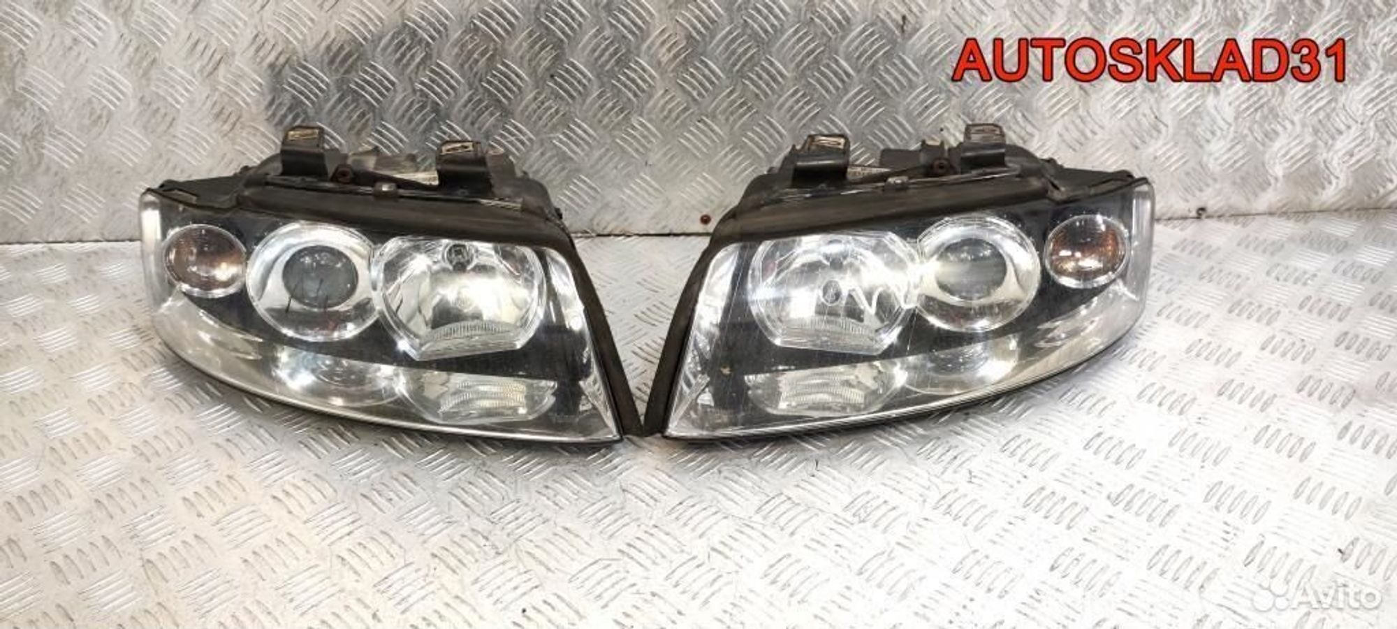 Фары ксеноновые комплект Audi A4 B6 8E0941003C, 19800 рублей, Дубовое