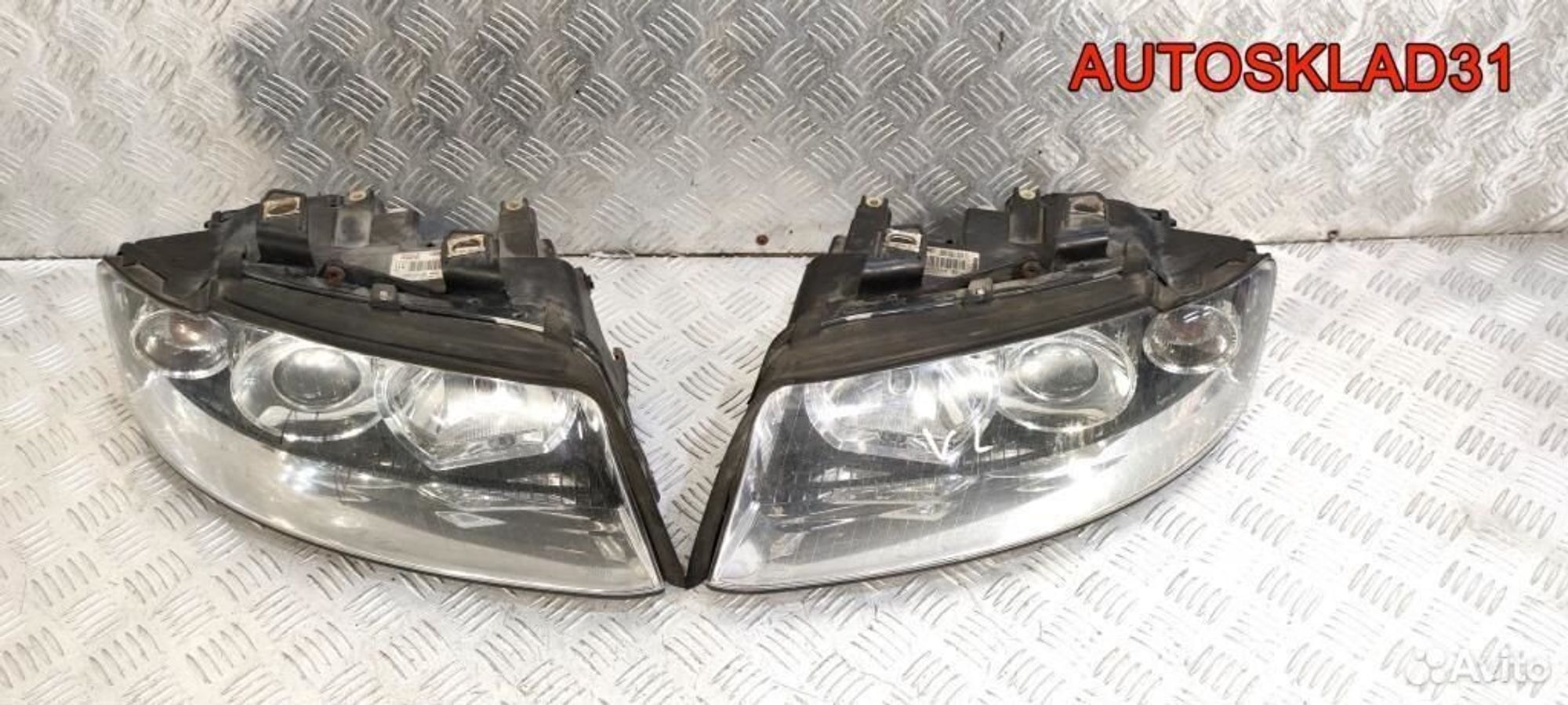 Фары ксеноновые комплект Audi A4 B6 8E0941003C, 19800 рублей, Дубовое