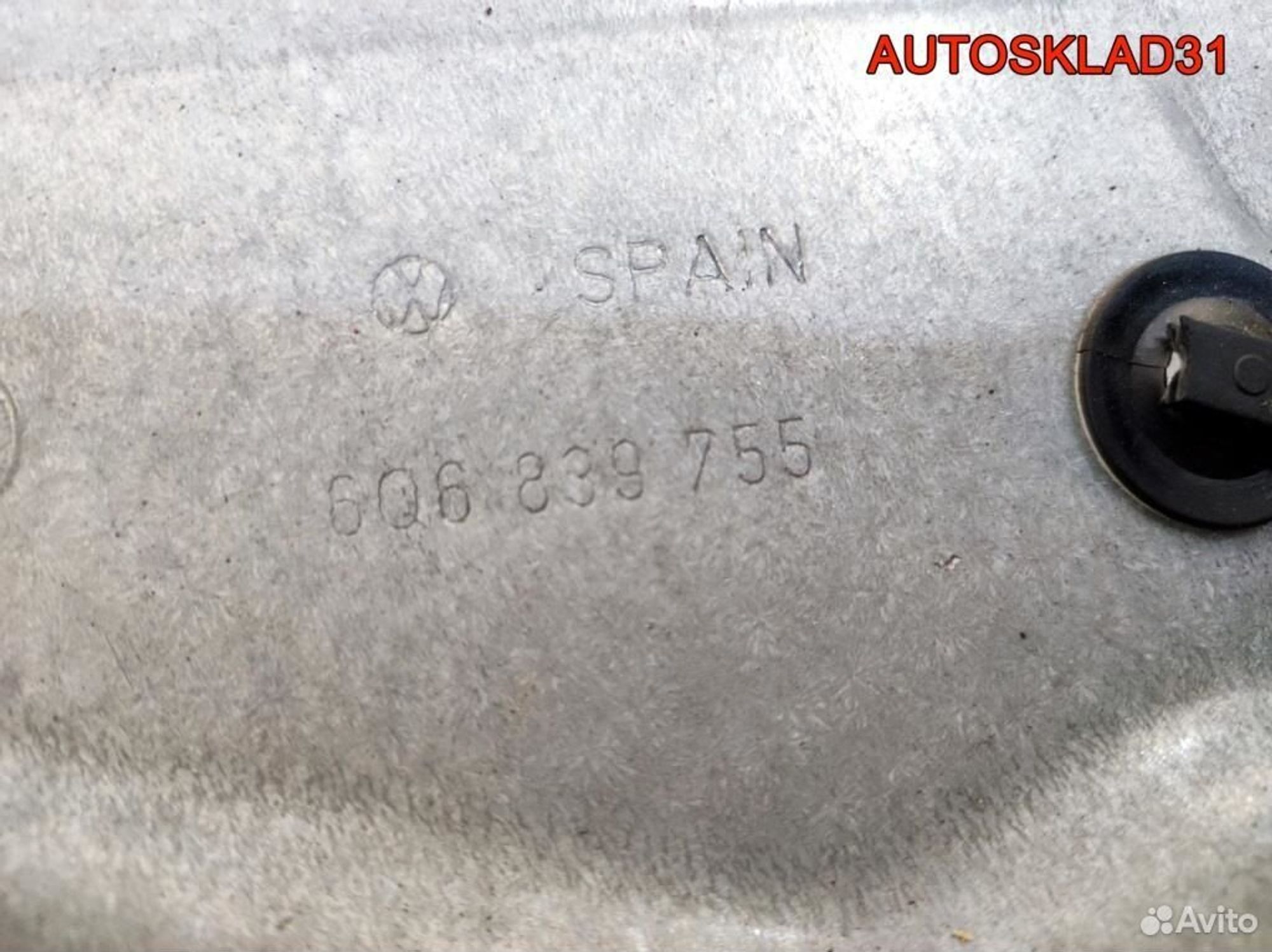 Стеклоподъемник задний левый VW Polo 9N 6Q6839755, 1700 рублей, Дубовое