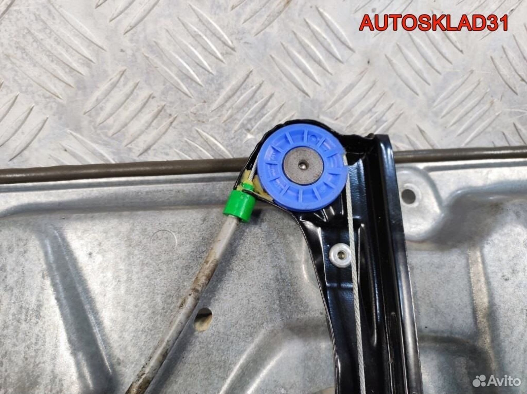 Стеклоподъемник задний левый VW Polo 9N 6Q6839755, 1700 рублей, Дубовое