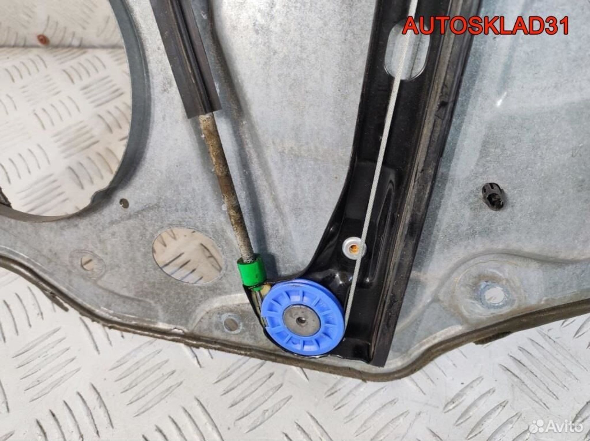 Стеклоподъемник задний левый VW Polo 9N 6Q6839755, 1700 рублей, Дубовое