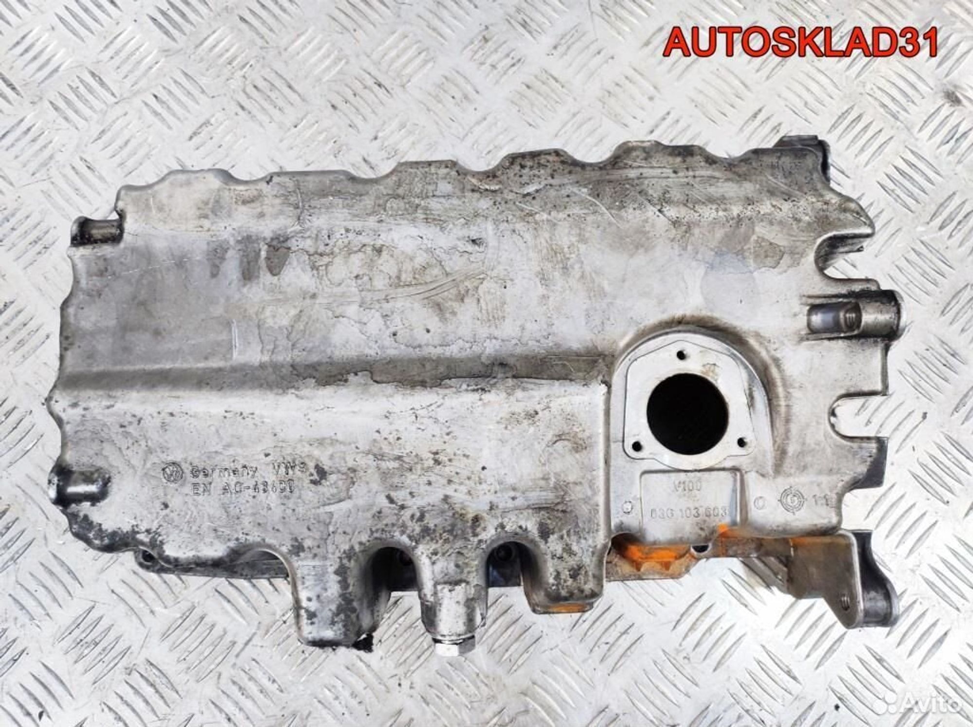 Поддон масляный двигателя VW Passat B6 03G103603, 1700 рублей, Дубовое