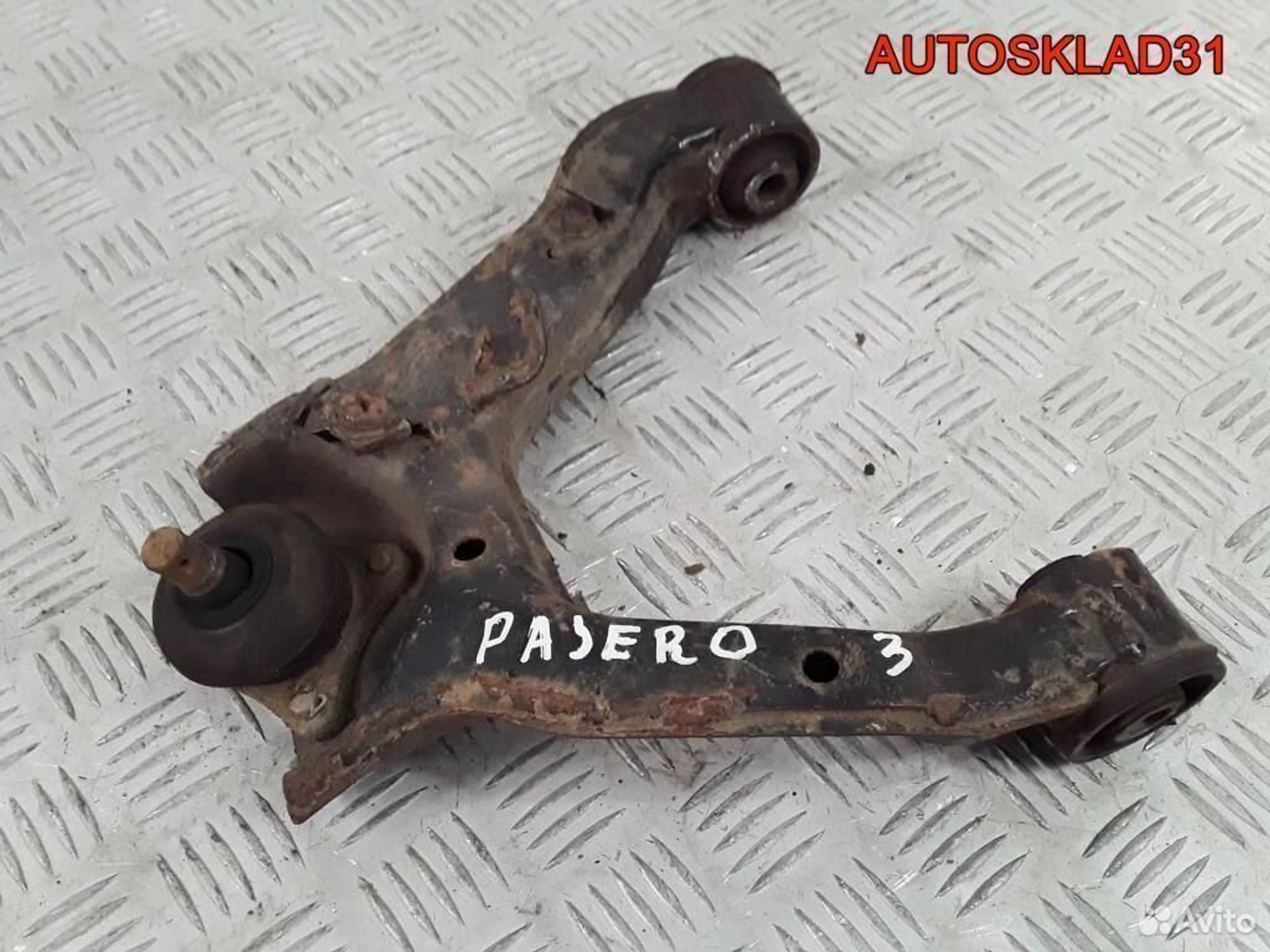 Рычаг передний верхний правый Mitsubishi Pajero 3, 1200 рублей, Дубовое