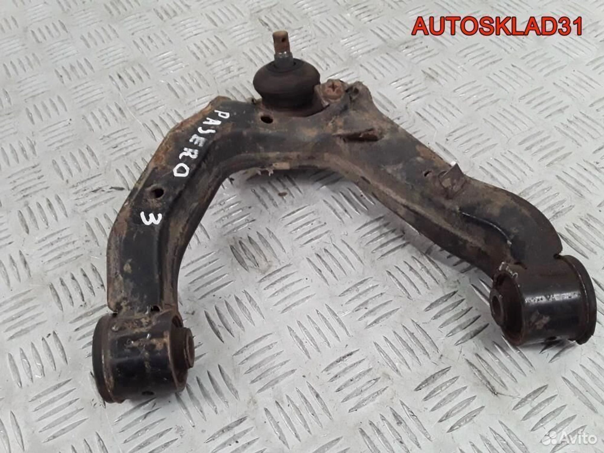 Рычаг передний верхний правый Mitsubishi Pajero 3, 1200 рублей, Дубовое