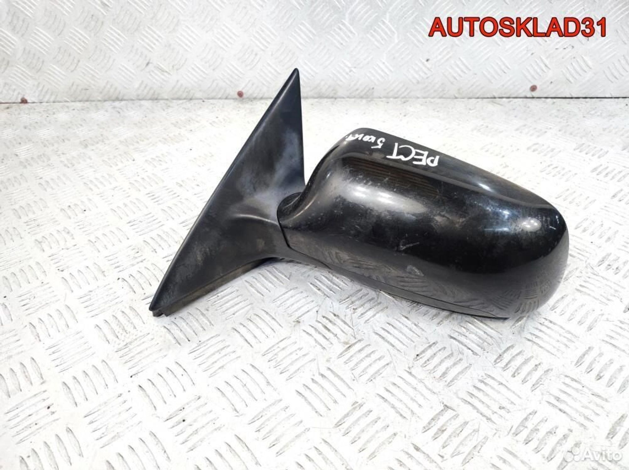 Зеркало 5 контактов левое Audi A6 C5 Рестайлинг, 3600 рублей, Дубовое