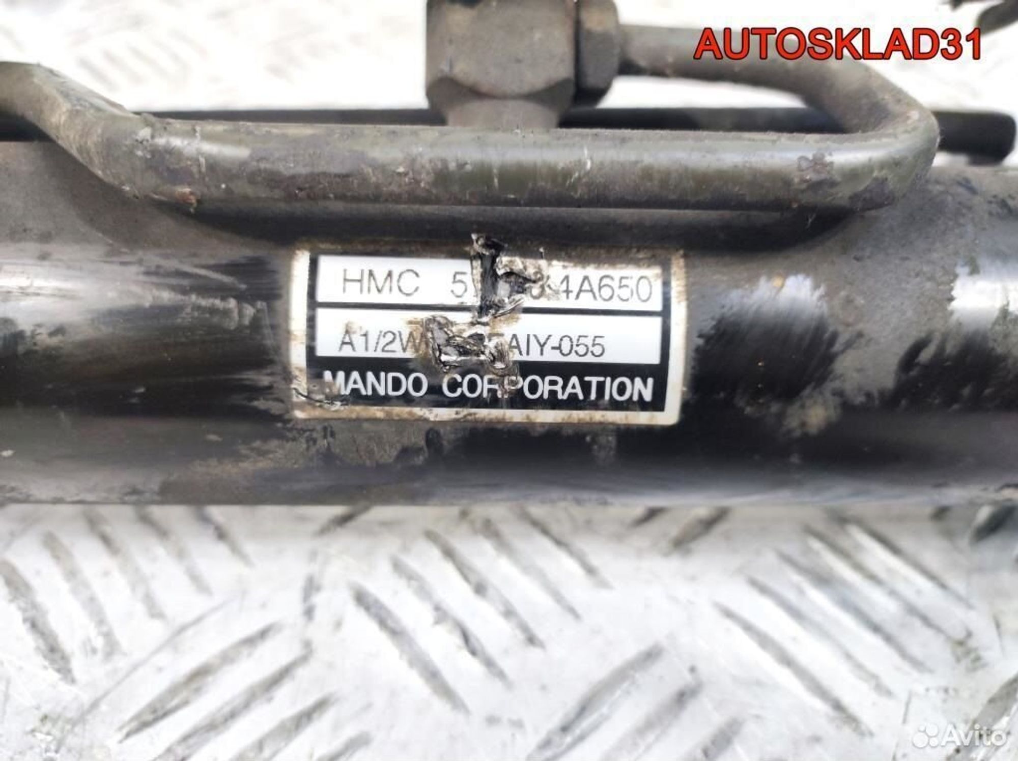 Рулевая рейка Hyundai H1 577004A650 Дизель, 7000 рублей, Дубовое