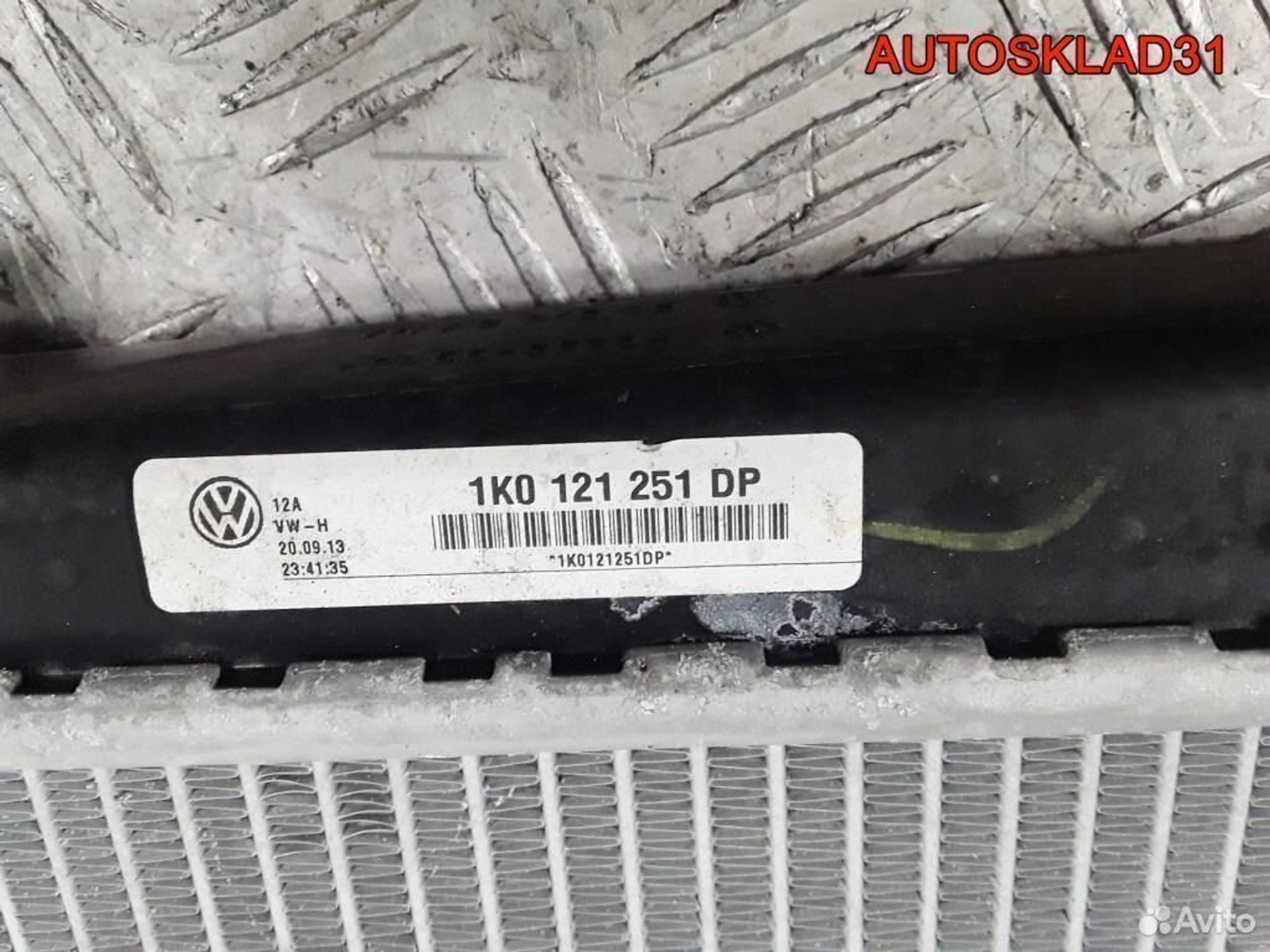 Радиатор основной VW Passat B6 1K0121251DP, 4100 рублей, Дубовое