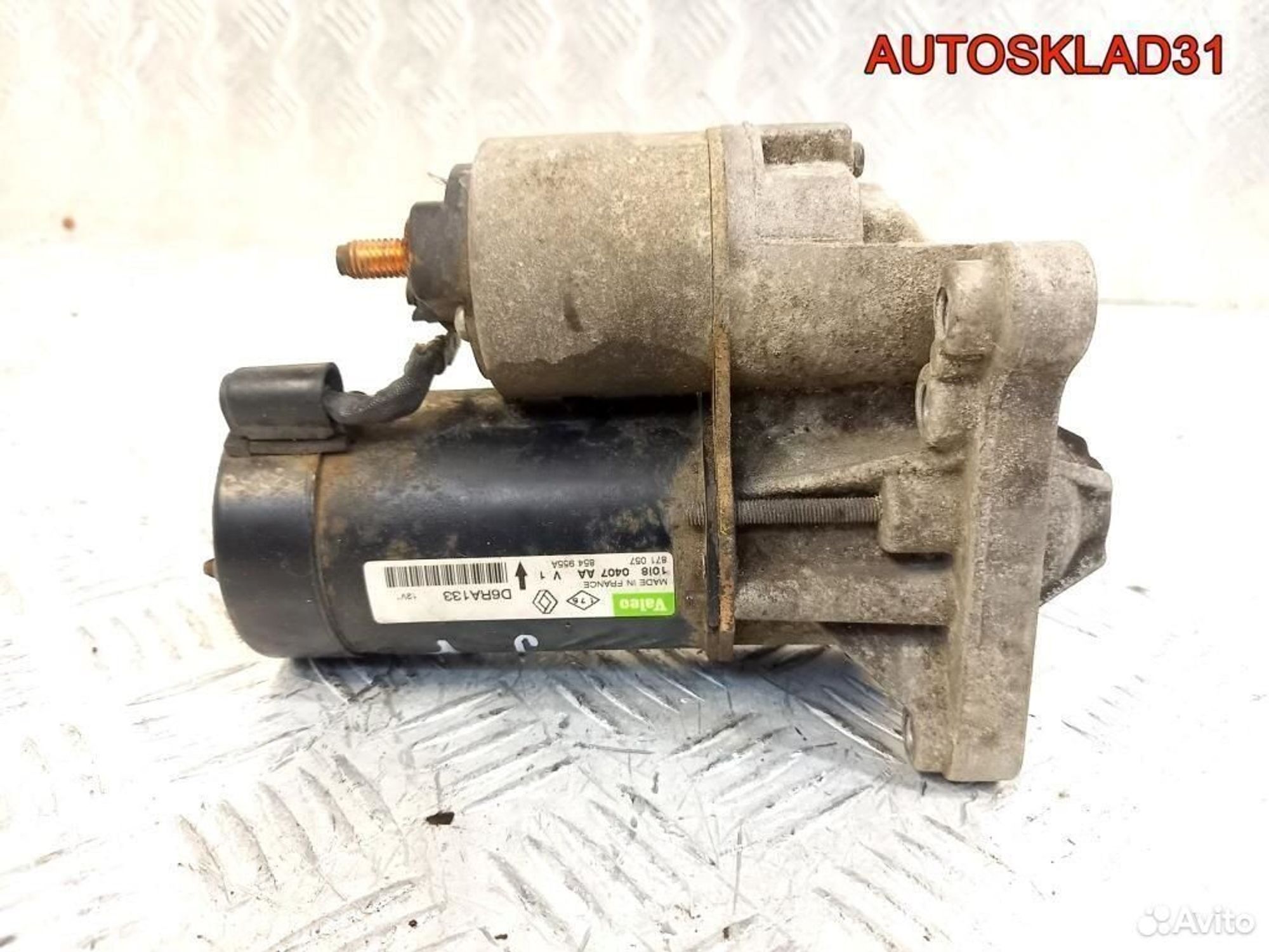 Стартер Renault Scenic 1 1.6 K7M D6RA133 бензин, 4100 рублей, Дубовое