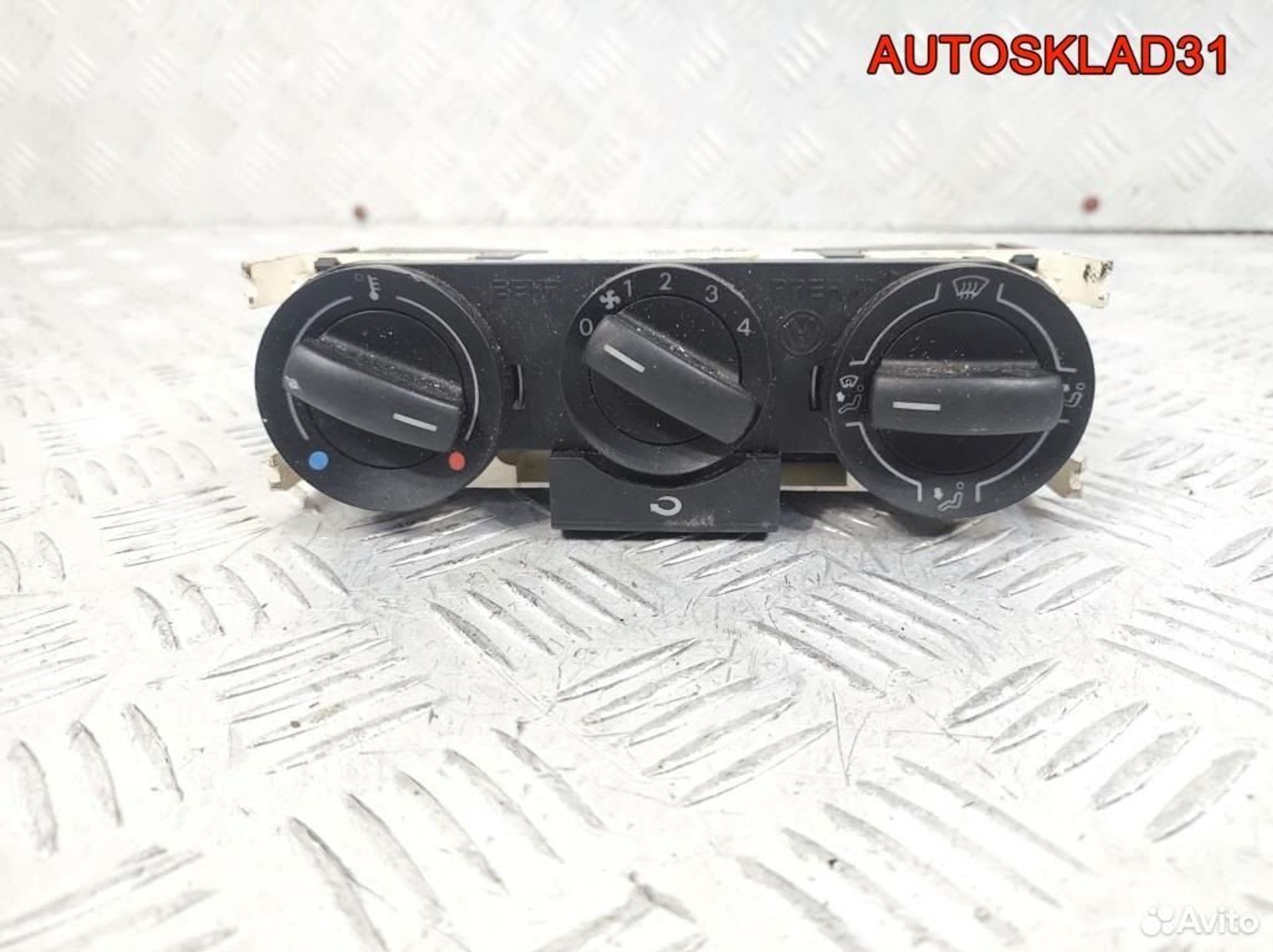 Блок управления отопителем VW Polo 6Q0819045T, 2100 рублей, Дубовое
