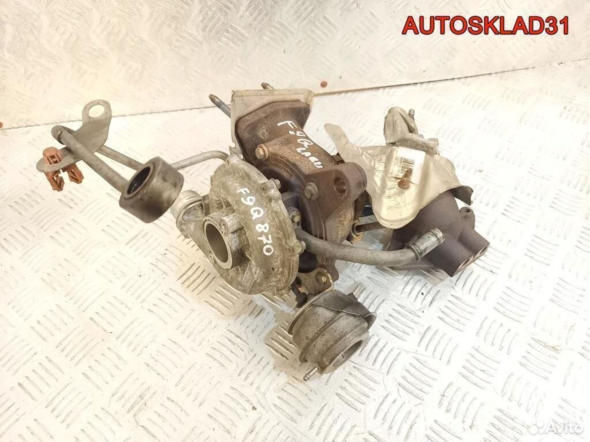 Турбина Renault Laguna 3 1.9 DCI F9Q870 8200799760, 10000 рублей, Дубовое