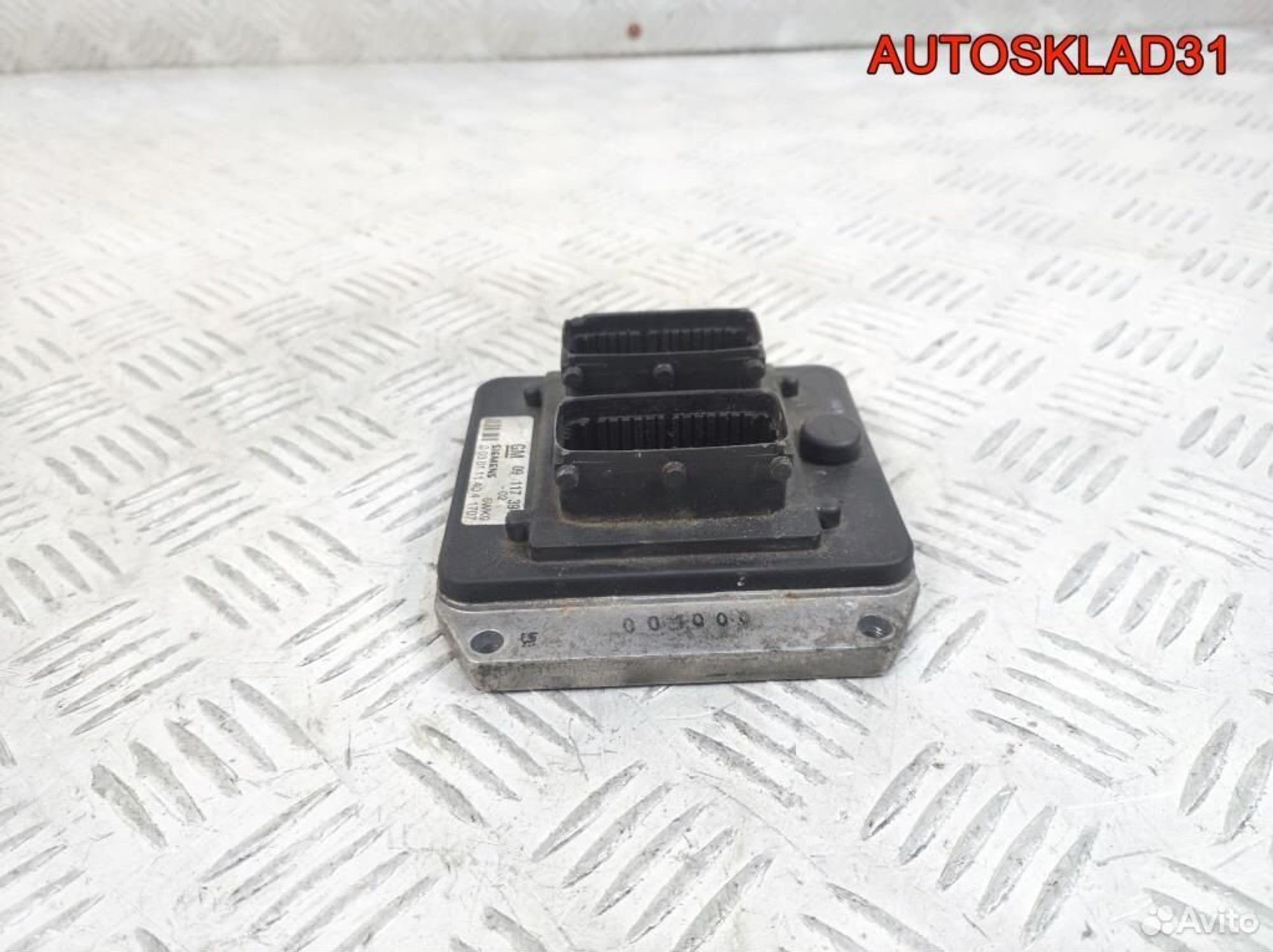 Блок эбу Opel Astra G 1.8 X18XE1 09117394 Бензин, 9800 рублей, Дубовое