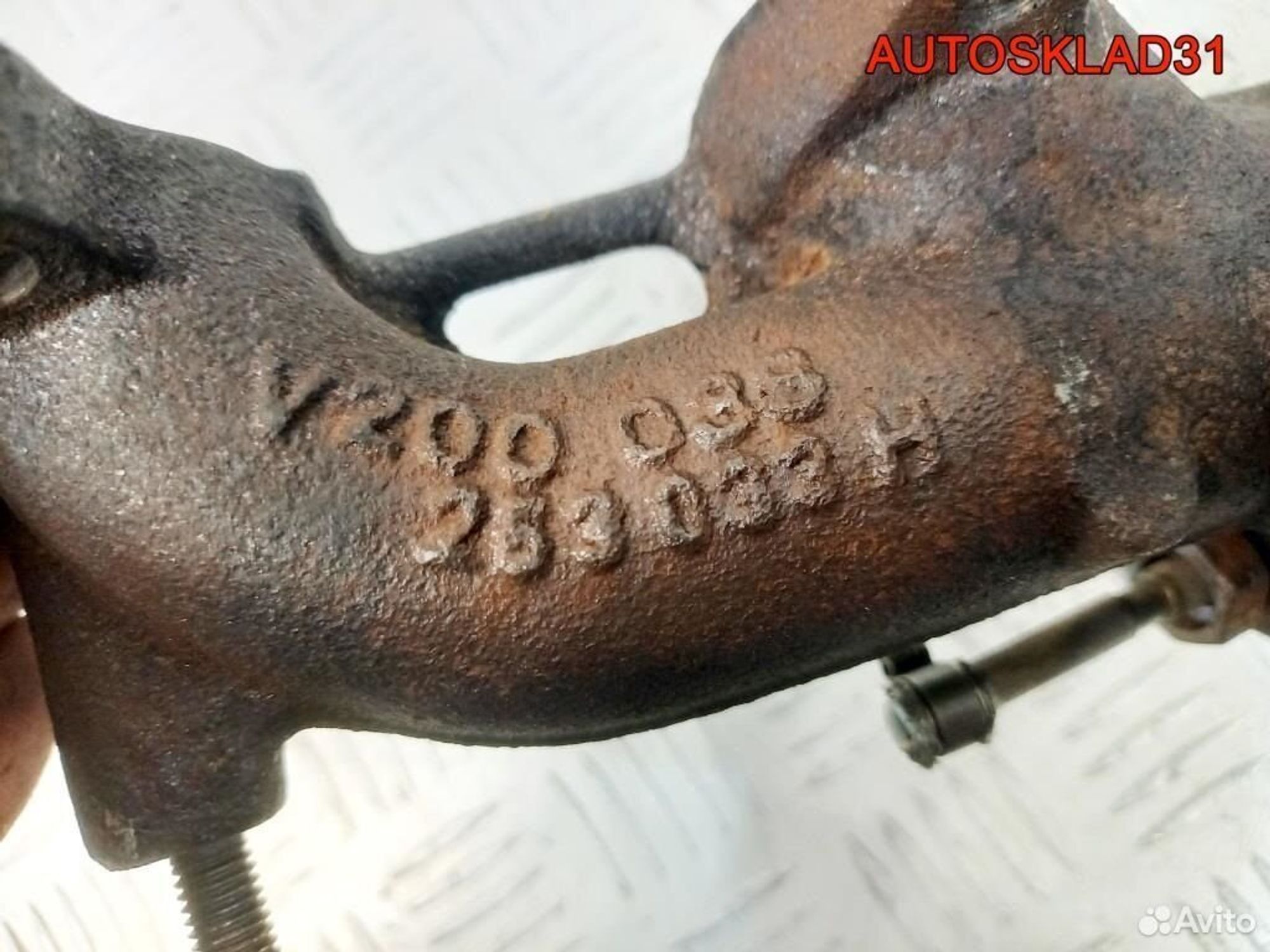 Коллектор выпускной Audi A4 B7 1.9 TDI 038253033H, 500 рублей, Дубовое