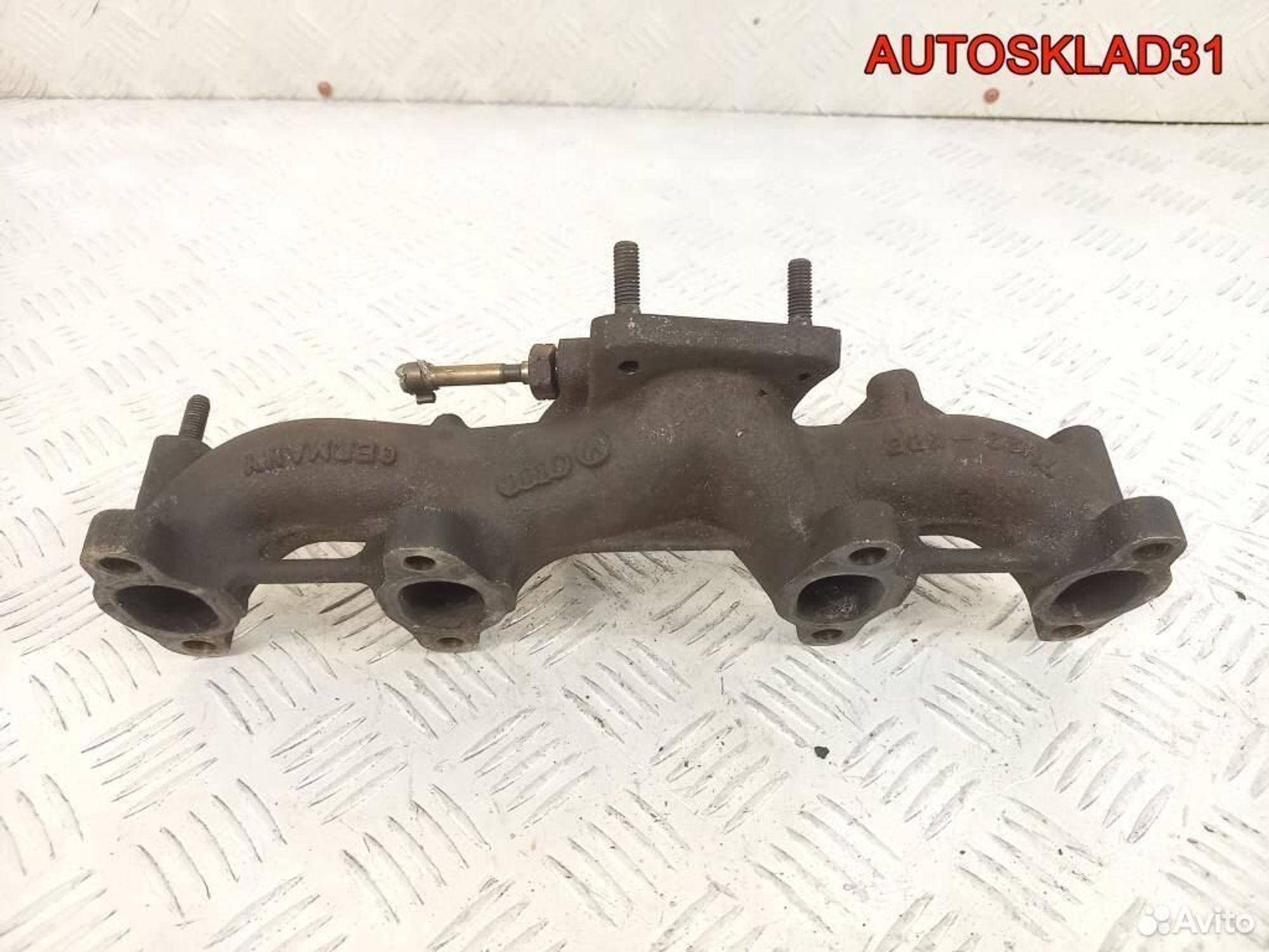 Коллектор выпускной Audi A4 B7 1.9 TDI 038253033H, 500 рублей, Дубовое