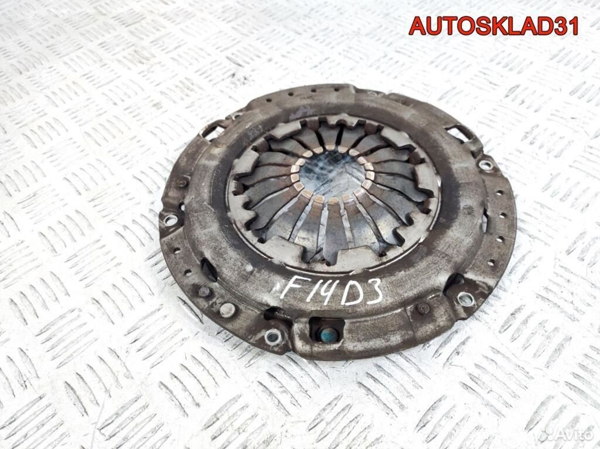 Корзина сцепления F14D3 Chevrolet Lacetti F14D3, 1100 рублей, Дубовое