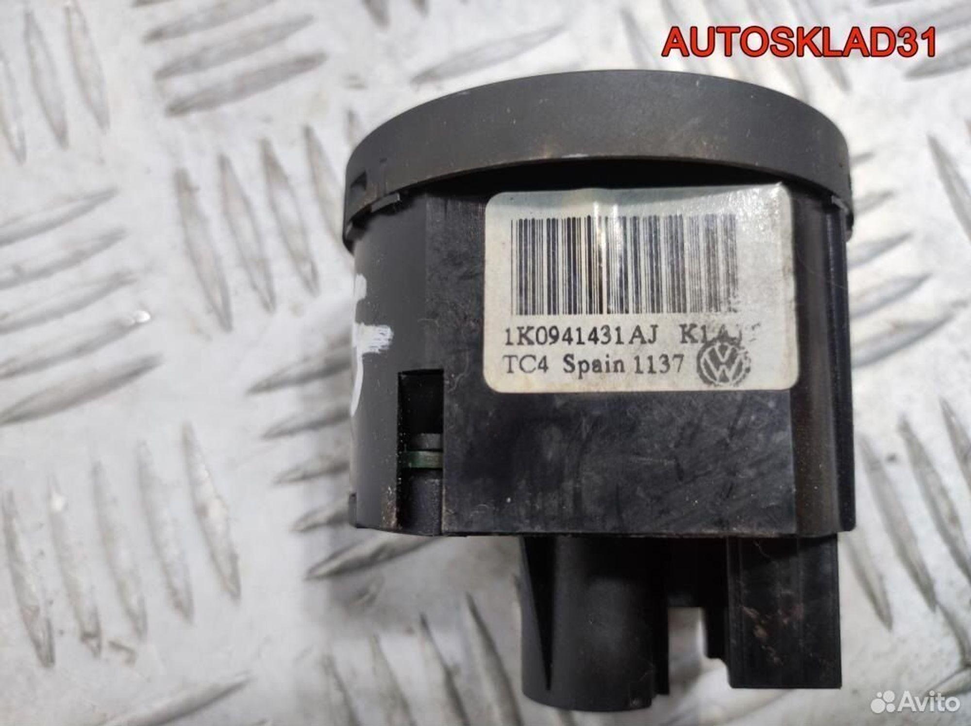Переключатель света фар VW Golf 5 1K0941431AJ, 1700 рублей, Дубовое