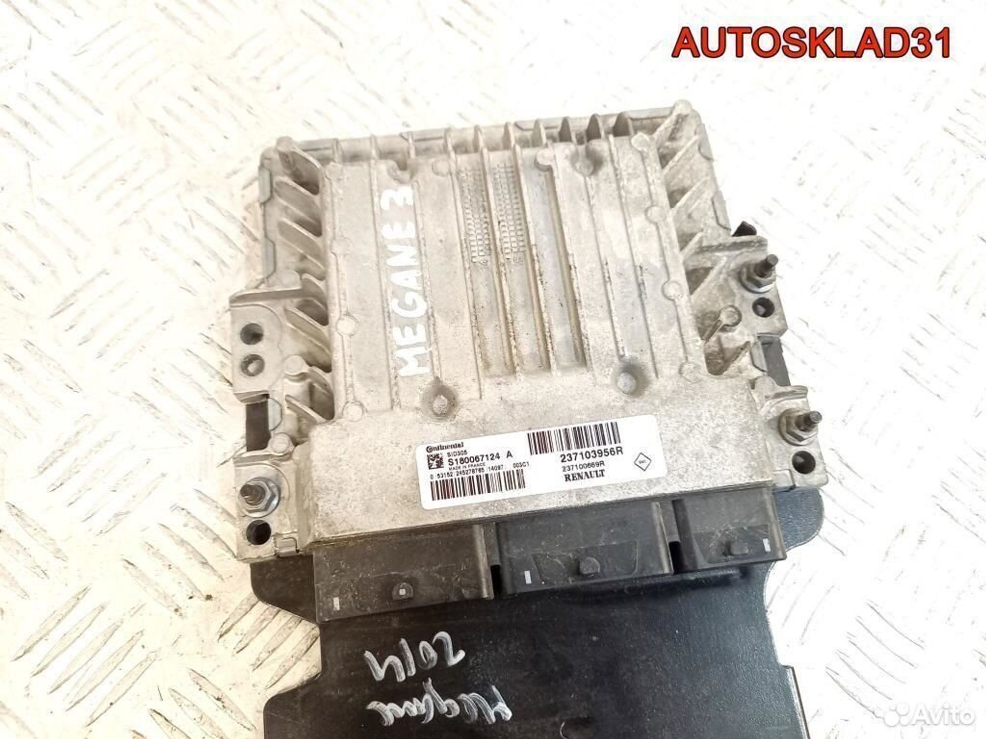 Блок эбу Renault Megane 3 1.5 K9K 836 237103956R, 10500 рублей, Дубовое