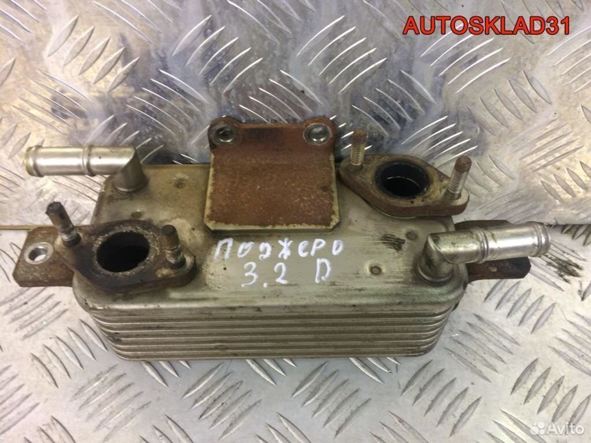 Радиатор системы EGR Mitsubishi Pajero 3 ME194027, 2100 рублей, Дубовое