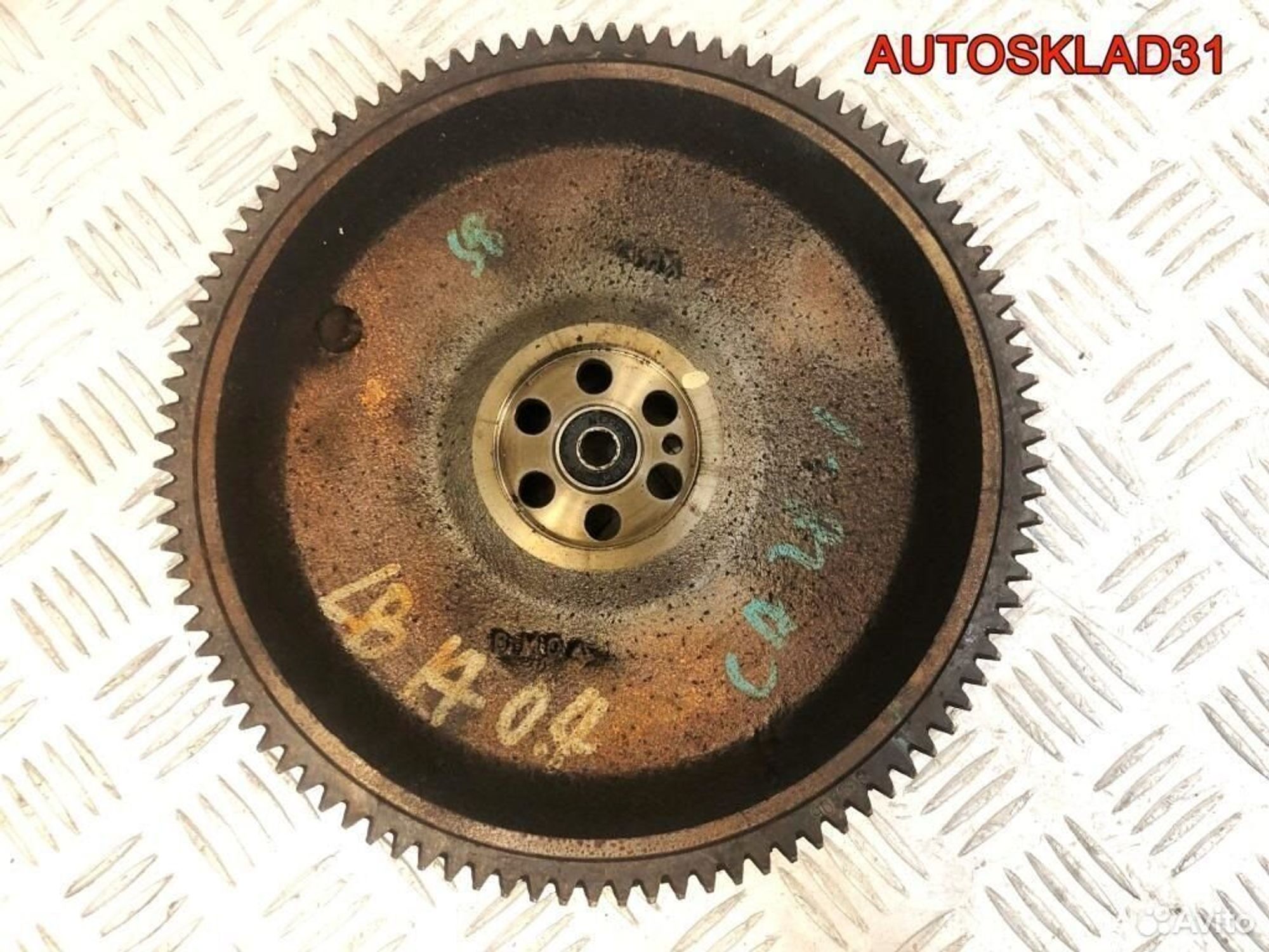 Маховик МКПП Daewoo Matiz 1.0 B10S1, 500 рублей, Дубовое