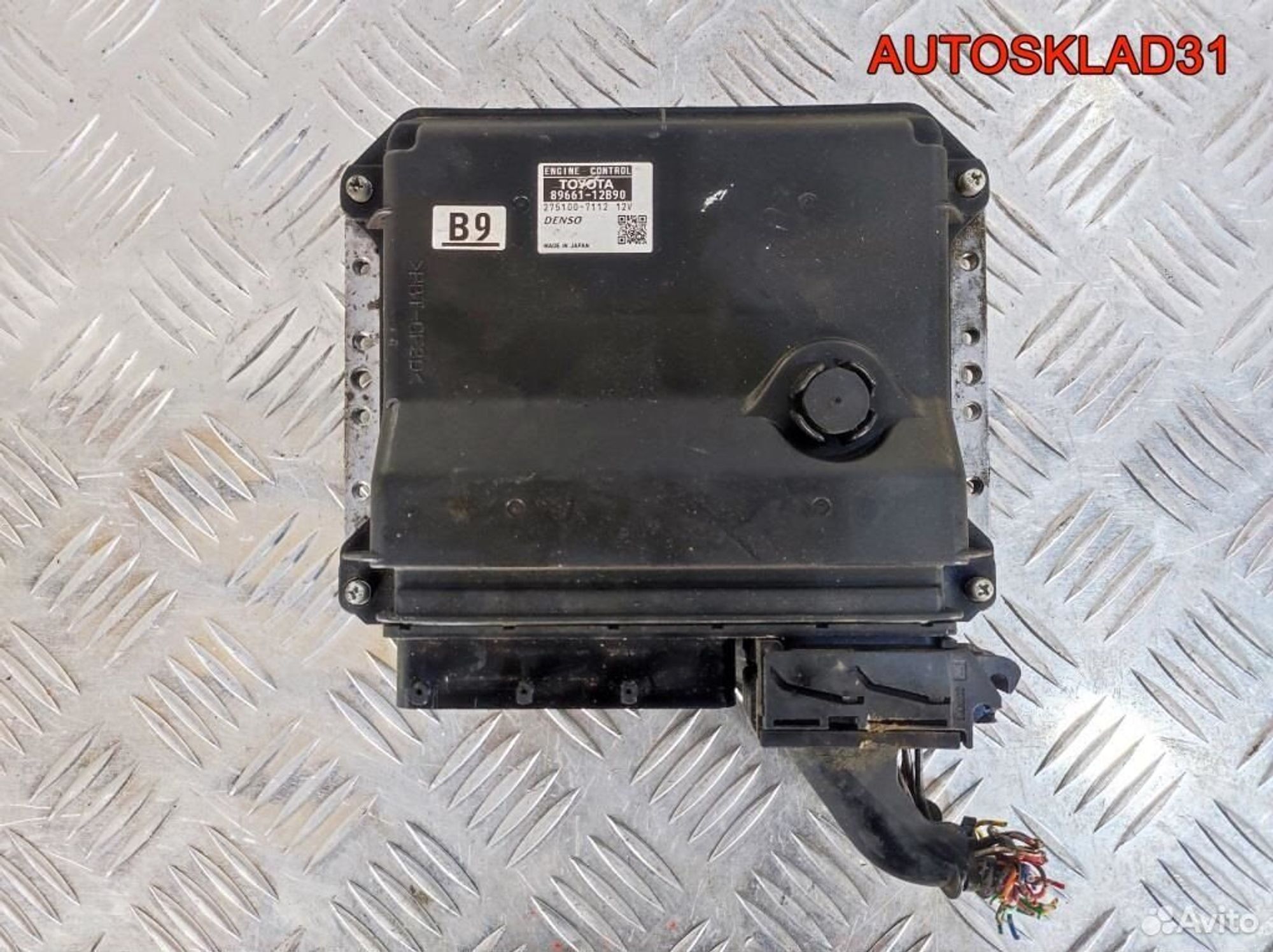 Блок эбу Toyota Corolla E15 1,6 1ZR-FE 8966112B90, 5200 рублей, Дубовое