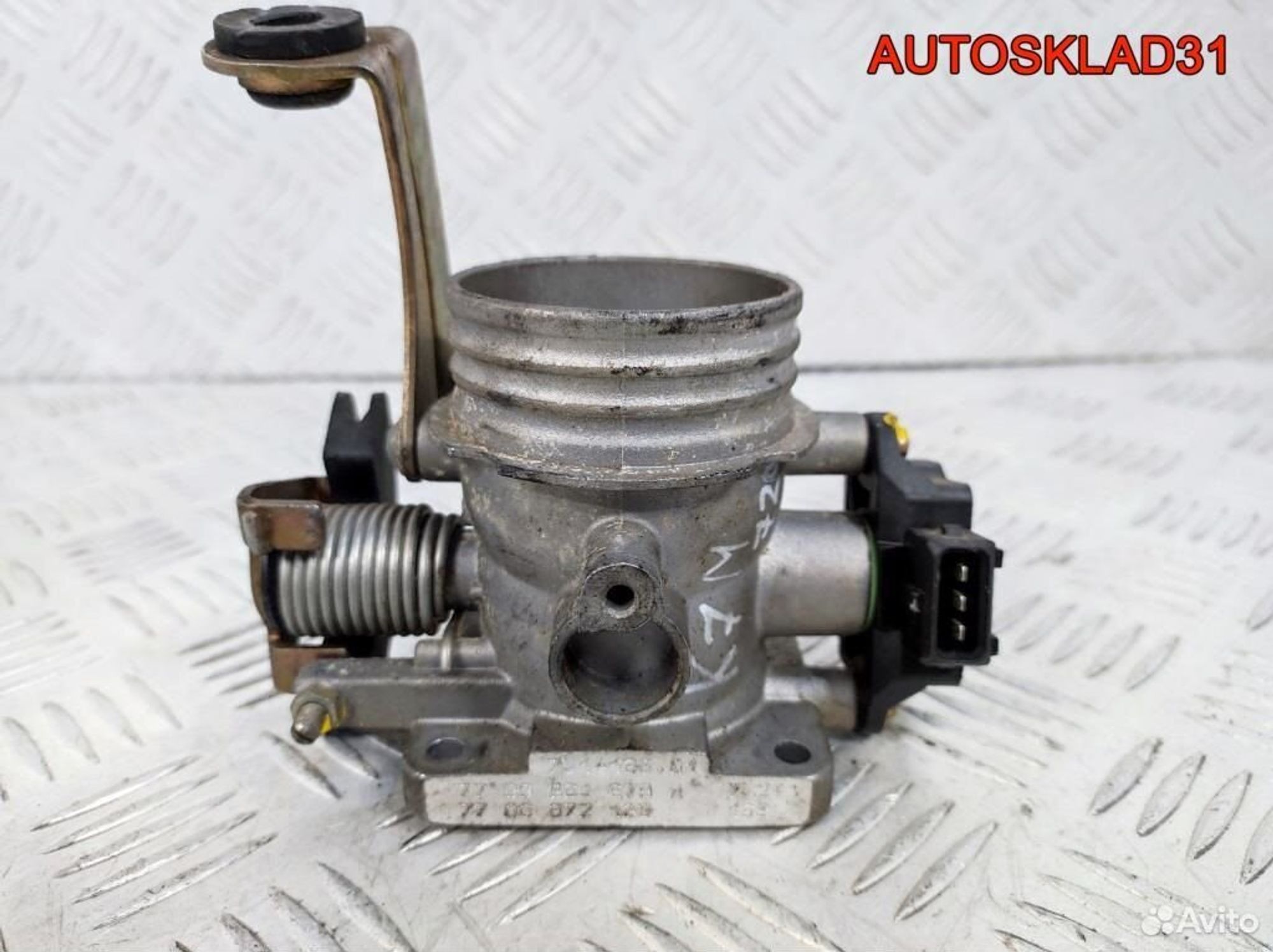 Заслонка дроссельная Renault Scenic 7700861679, 1800 рублей, Дубовое