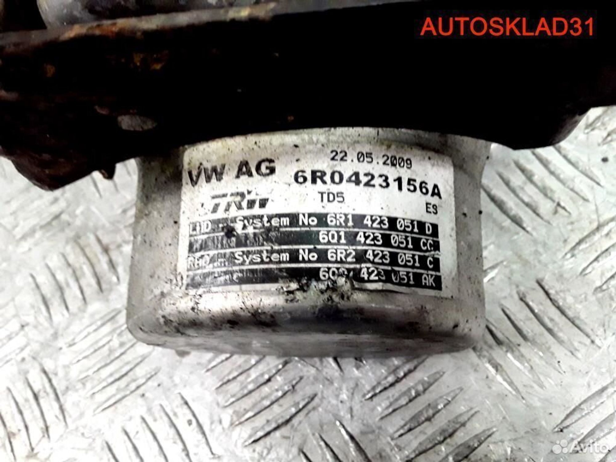 Насос эгур Skoda Fabia 2 6R0423156A, 13500 рублей, Дубовое