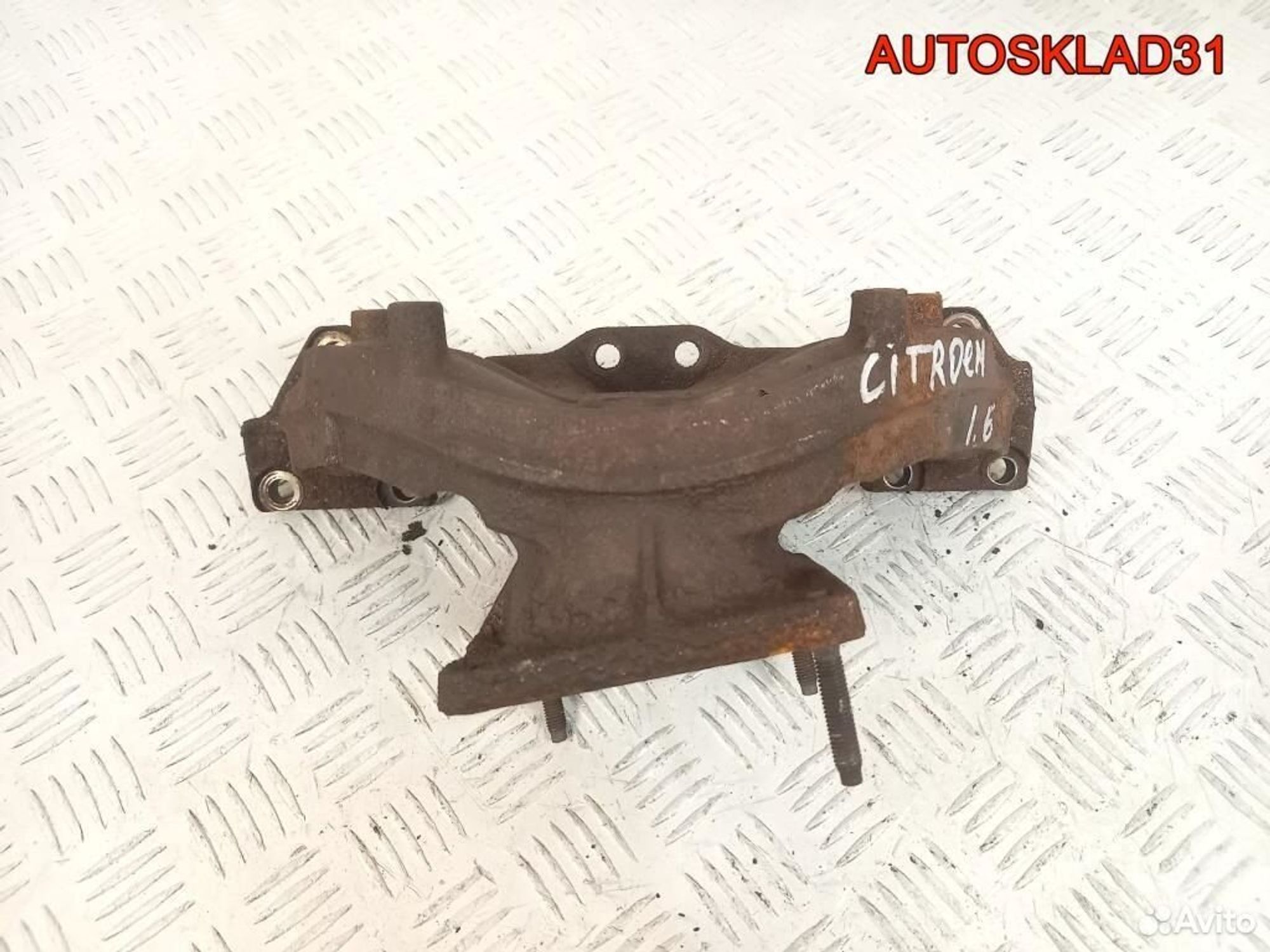 Коллектор выпускной Peugeot 307 1.6 0341G2 Бензин, 3600 рублей, Дубовое