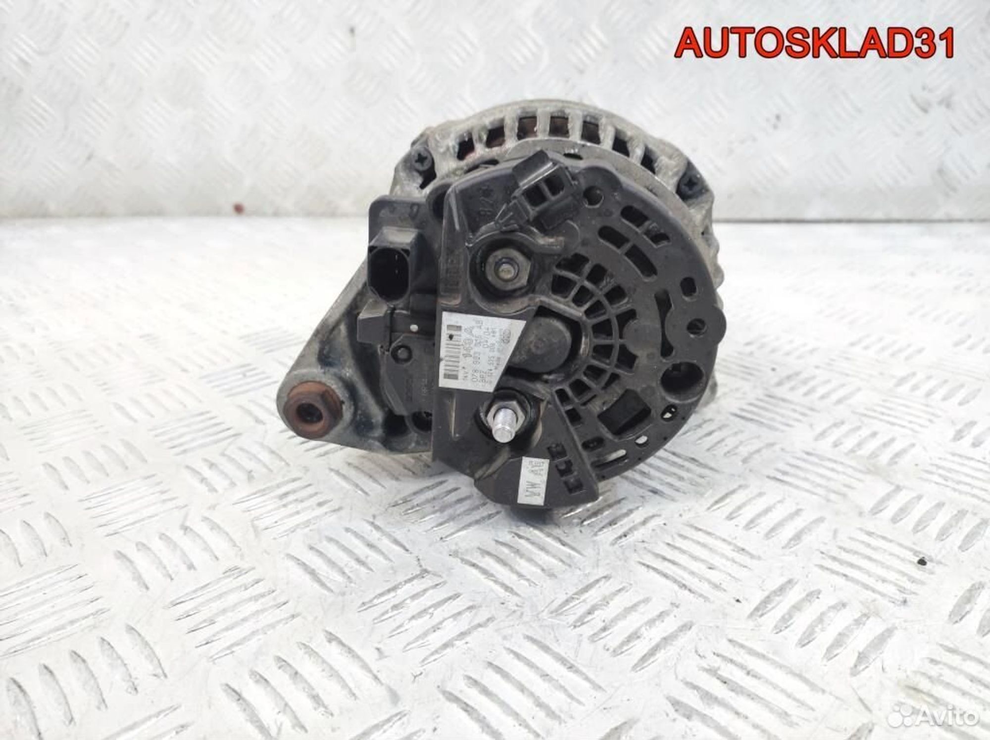Генератор 140A Audi A4 B7 078903016AB Дизель, 7200 рублей, Дубовое