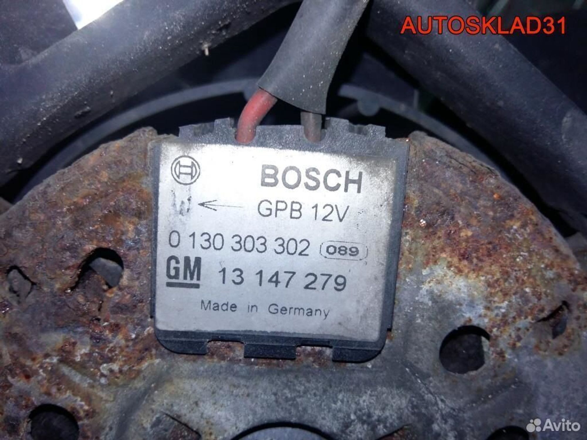 Вентилятор охлаждения Opel Astra H 1.9 13147279, 2600 рублей, Дубовое