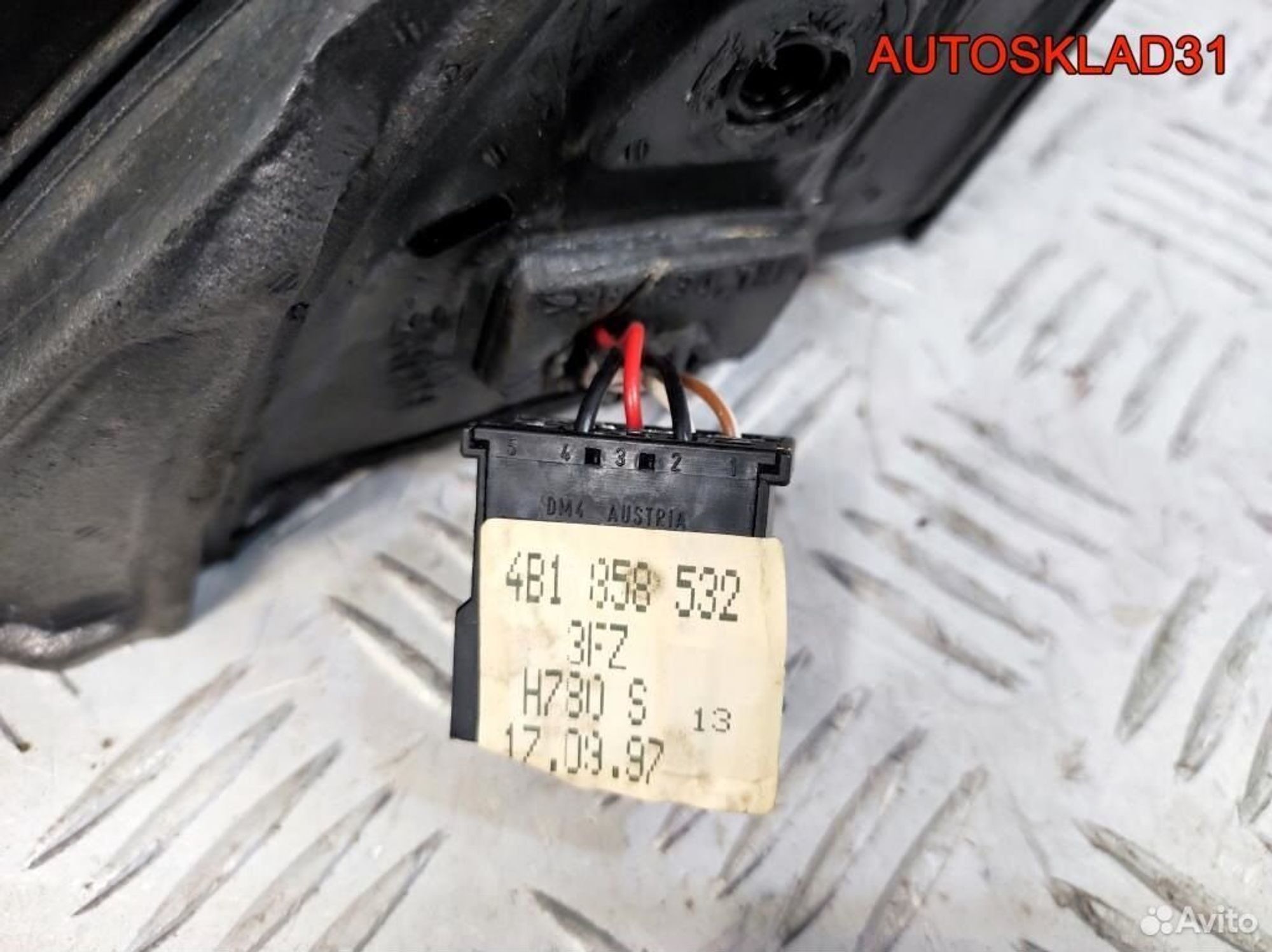 Зеркало правое 5 контактов Audi A6 C5 Дорест, 2700 рублей, Дубовое