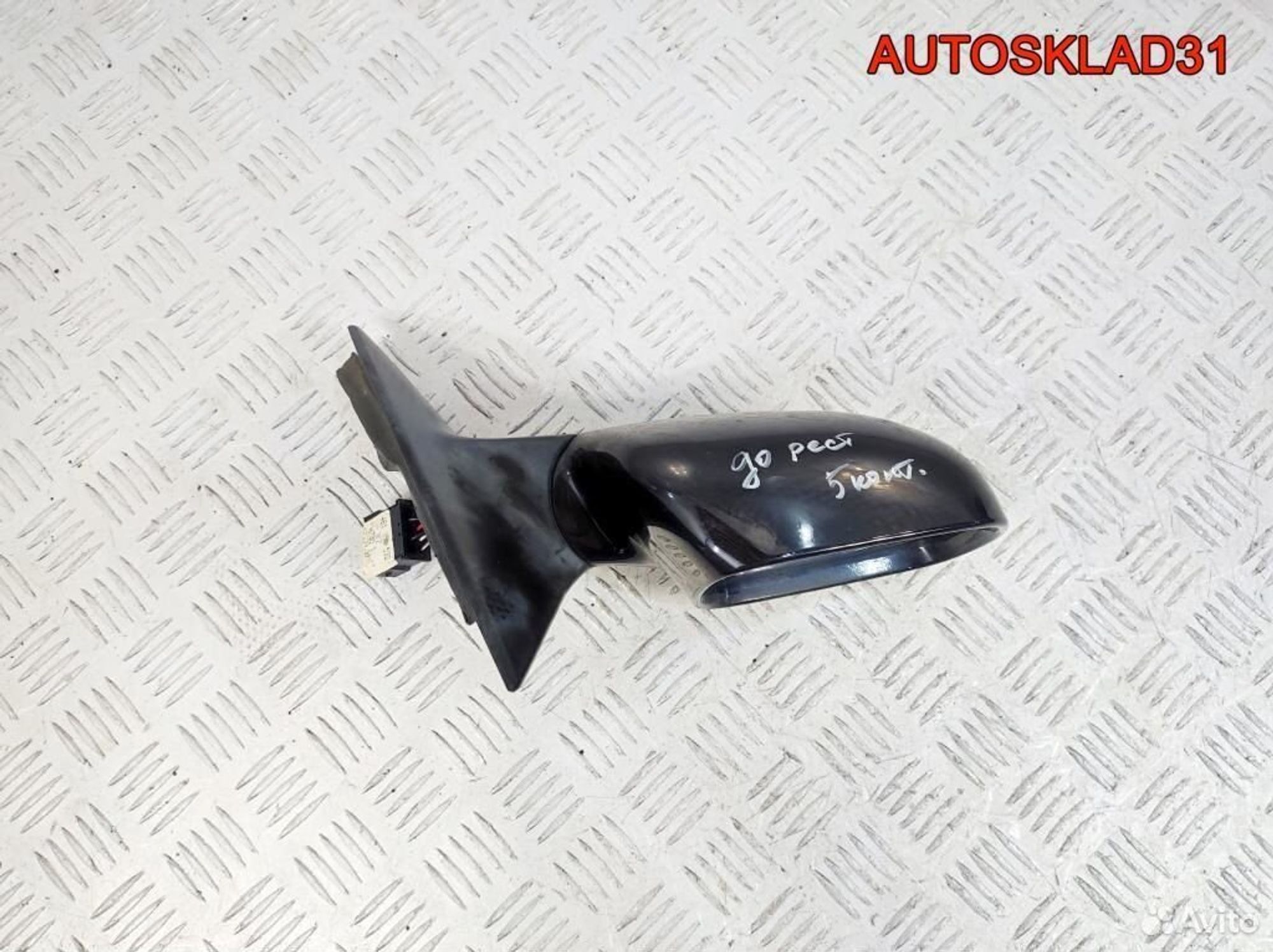 Зеркало правое 5 контактов Audi A6 C5 Дорест, 2700 рублей, Дубовое