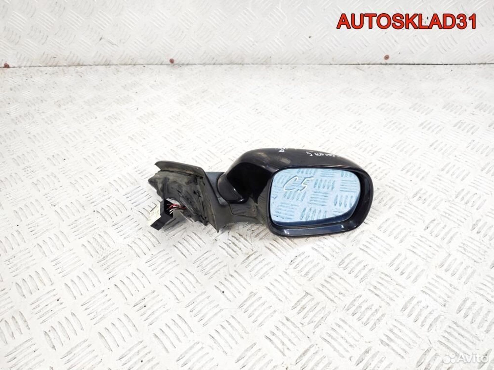 Зеркало правое 5 контактов Audi A6 C5 Дорест, 2700 рублей, Дубовое