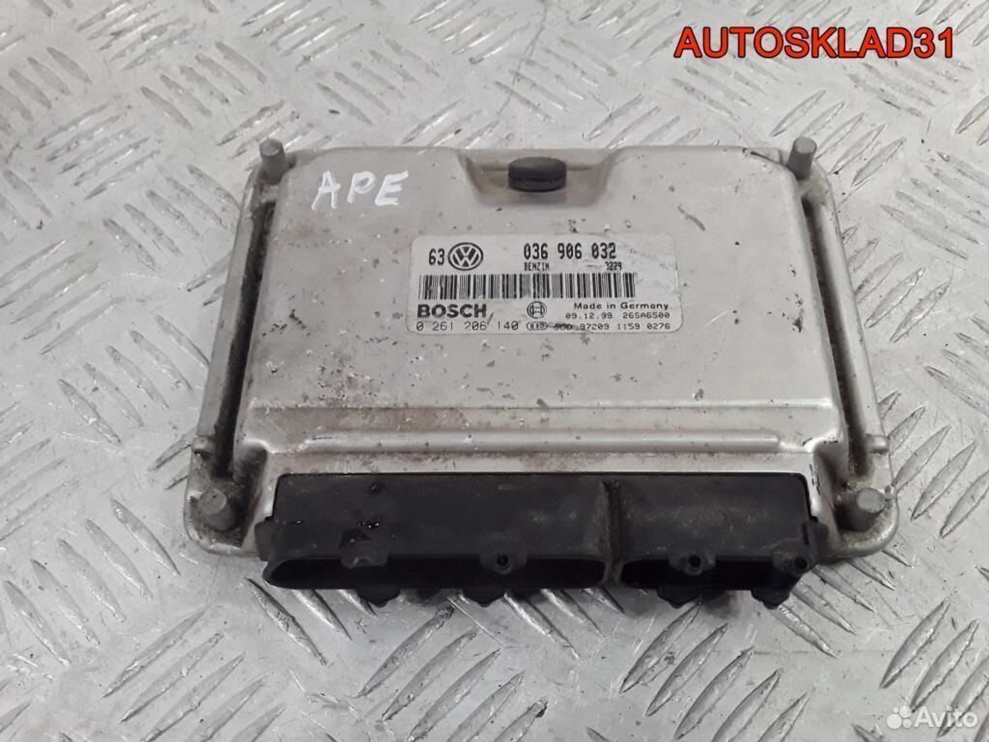 Блок эбу Volkswagen Golf 4 1.4 APE 036906032, 1700 рублей, Дубовое