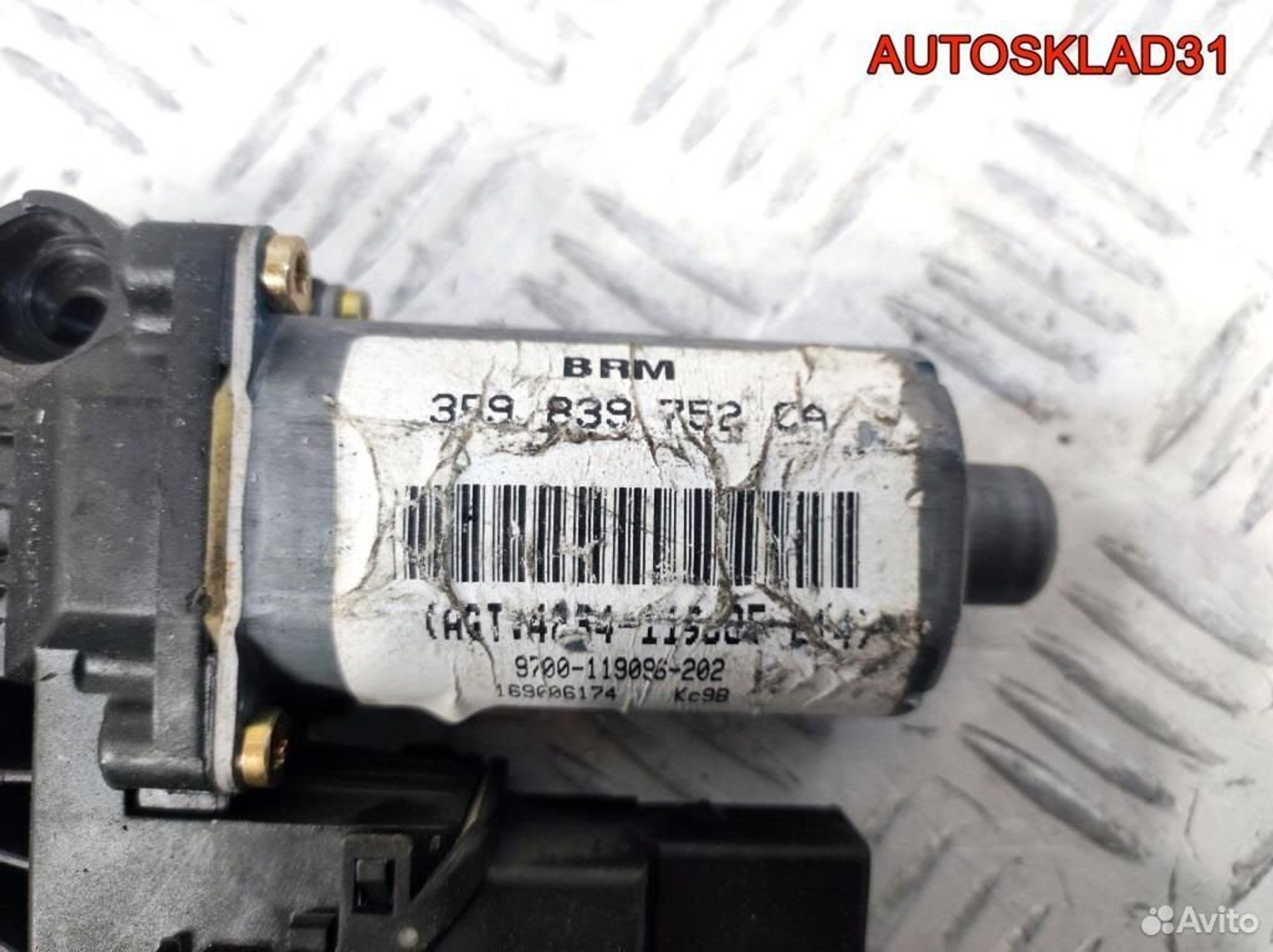 Моторчик стеклоподъемника задний правый VW Passat B5 3B9839752CA, 800 рублей, Дубовое