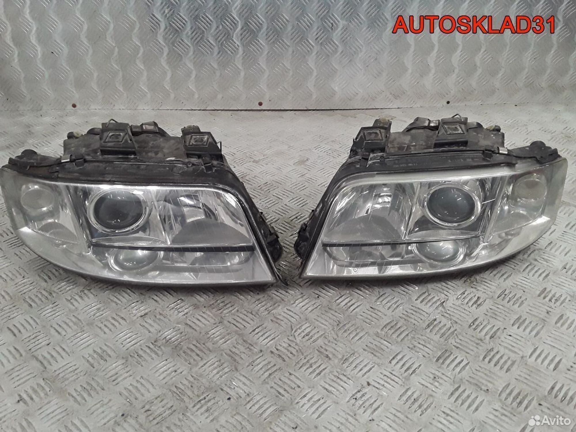 Фары ксеноновые комплект Audi A6 C5 4B0941029R, 28800 рублей, Дубовое